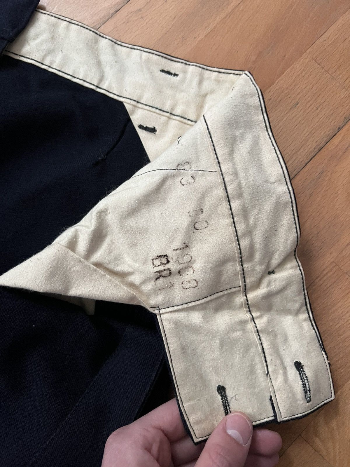 Vintage Vintage 1969 sailor wool trousers Size US 32 / EU 48 - 4 Thumbnail