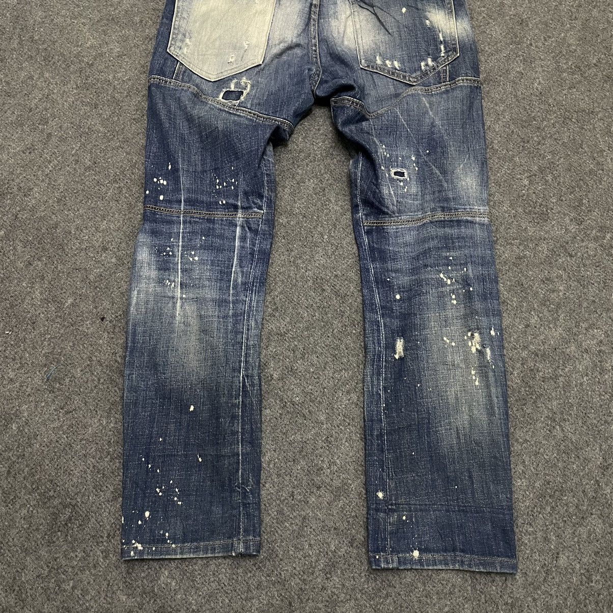 Other Dsquared2 Distressed Paint Splattered Denim Size US 36 / EU 52 - 12 Thumbnail