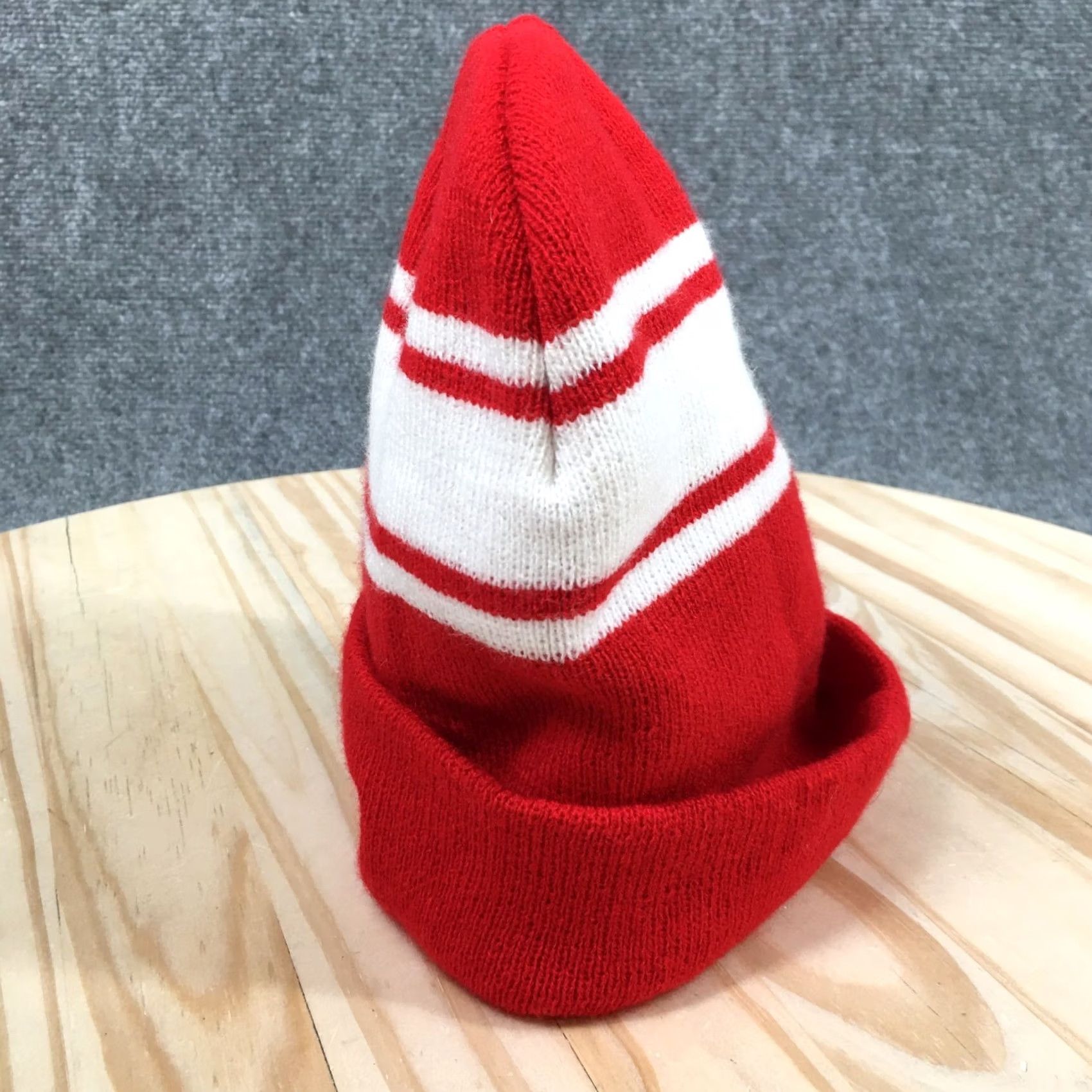 Vintage Mitsubishi Electric Hit Winter Beanie Hat Unisex One Size Adjustable Cuffed Red Size ONE SIZE - 5 Thumbnail