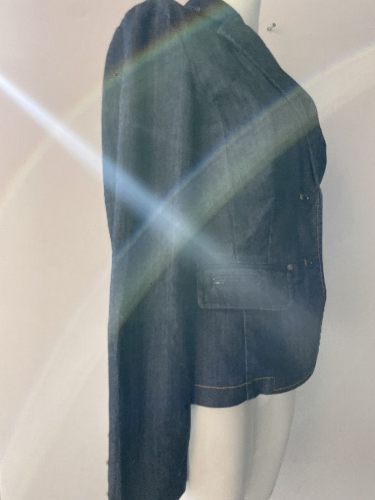 Vintage y2k denim jacket Size S / US 4 / IT 40 - 16 Thumbnail