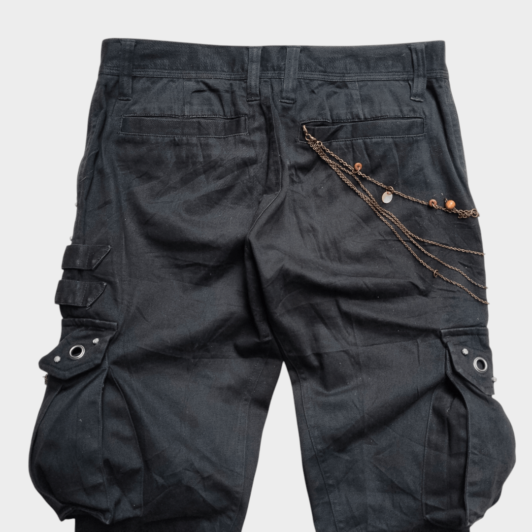 14th Addiction × If Six Was Nine × Le Grande Bleu (L.G.B.) Saucy cool strap cargo pant Size US 30 / EU 46 - 4 Thumbnail