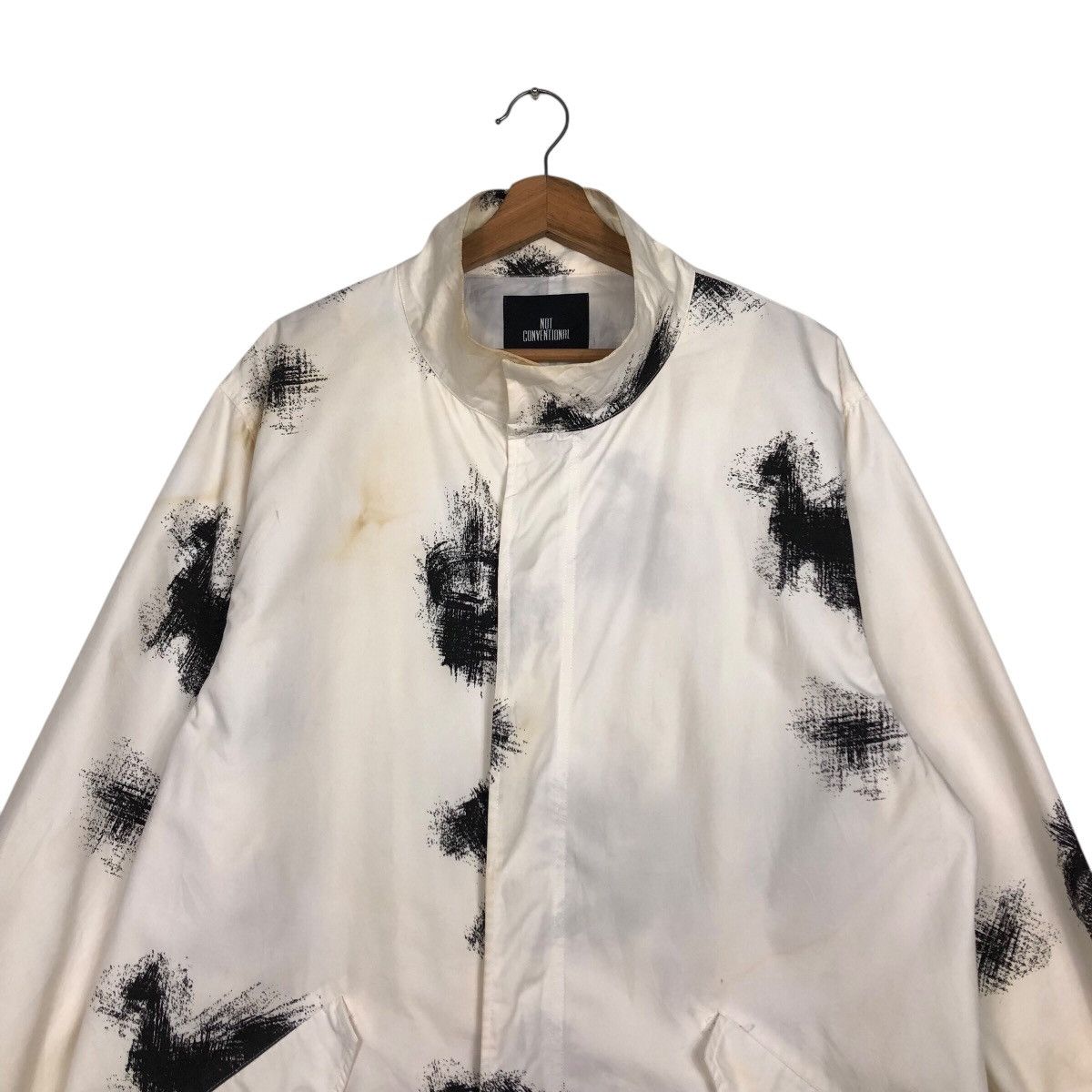 Japanese Brand 📌Vintage Long Jacket Painted Design Not Conventional Japan Size US M / EU 48-50 / 2 - 4 Thumbnail