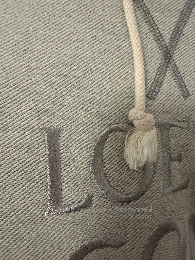 Loewe Loewe Reversible Hoodie Sweatshirt Gray White Size XS / US 0-2 / IT 36-38 - 2 Thumbnail