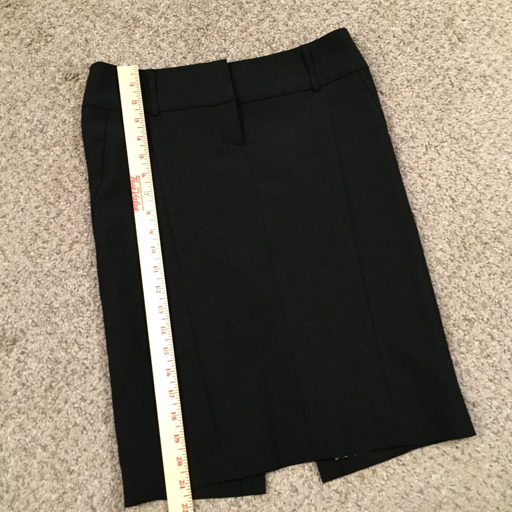 Express Express Skirt Slim Black Knee Length Lined Pencil Size 0 Women Size 25" / US 0 / IT 36 - 6 Thumbnail