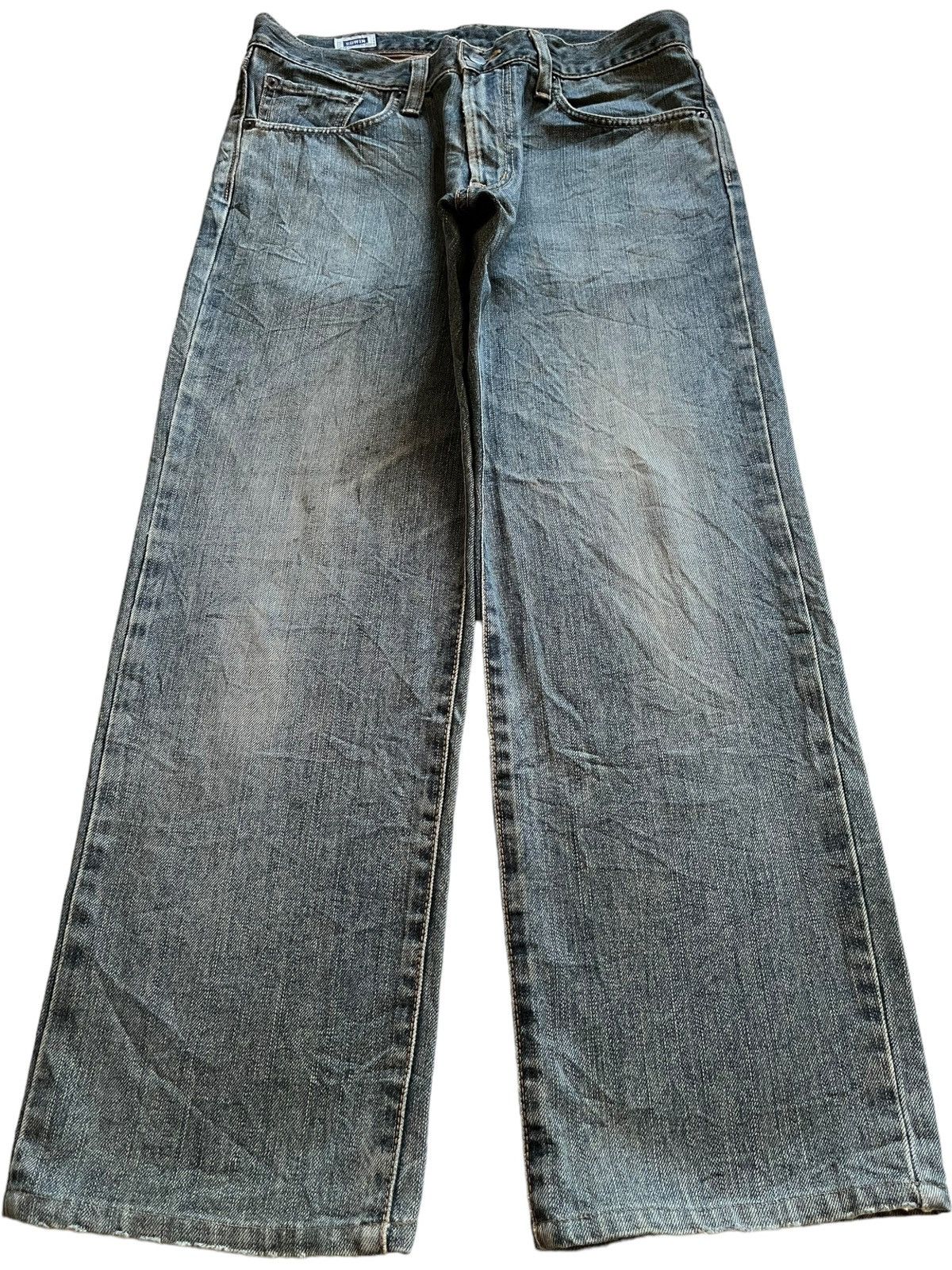Edwin Vintage Japanese Edwin Mud Wash Style Baggy Jeans Size US 32 / EU 48 - 1 Thumbnail