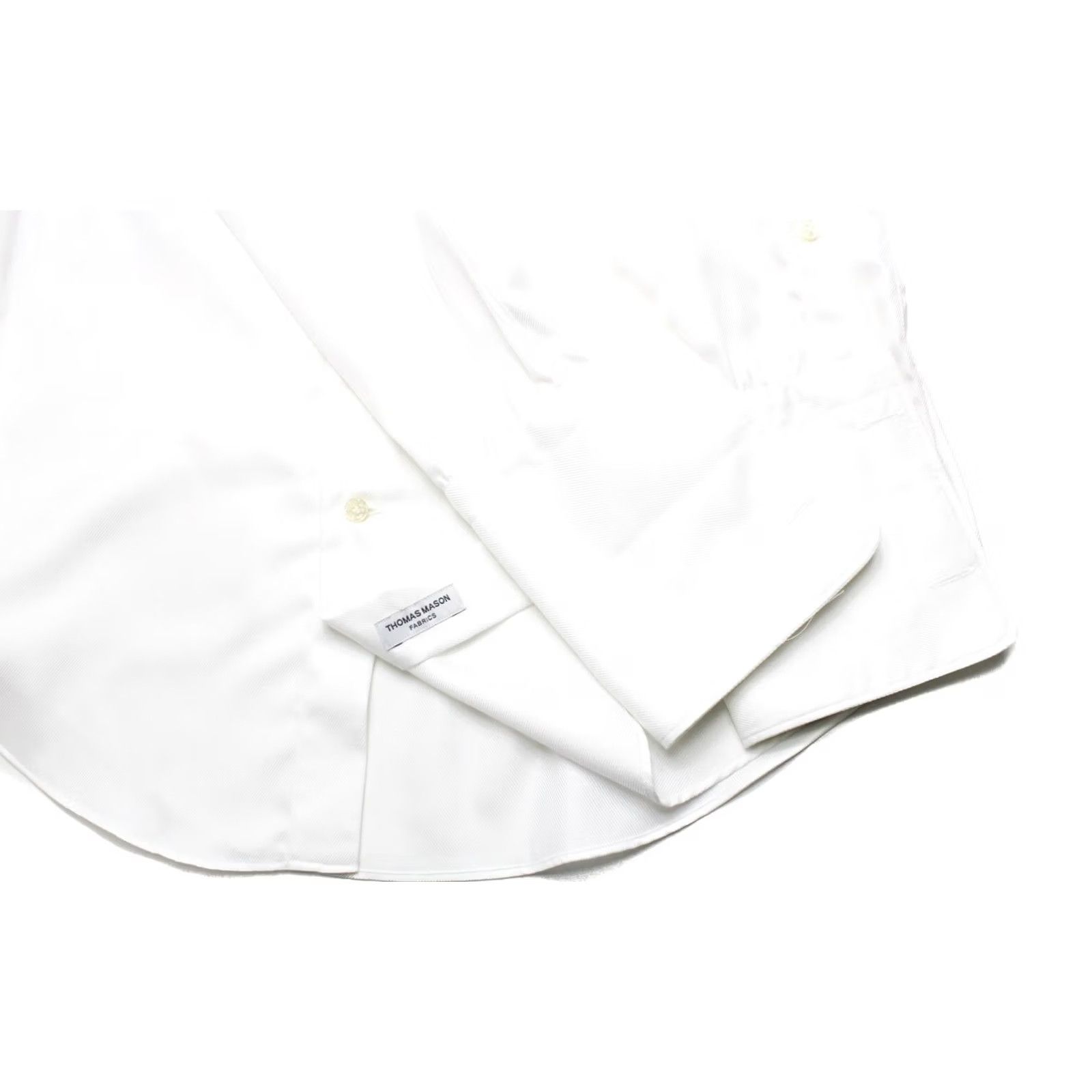 Suitsupply SUITSUPPLY Extra Slim Fit Shirt Men's MEDIUM Button Up Cutaway White Formal Size 40R - 5 Thumbnail