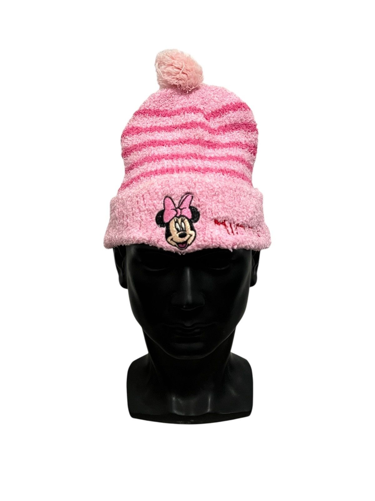 Mickey Mouse Vintage Minnie Mouse Disney Cartoon Beanie Hat Size ONE SIZE - 1 Thumbnail