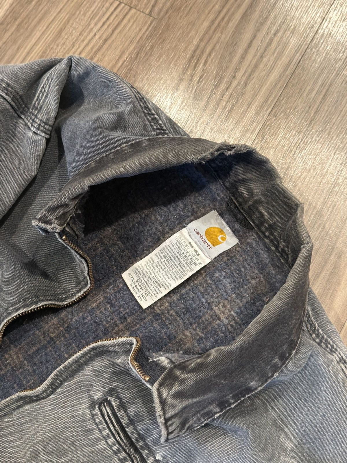 Carhartt J97 PTL Distressed Detroit Jacket Size US XL / EU 56 / 4 - 4 Thumbnail