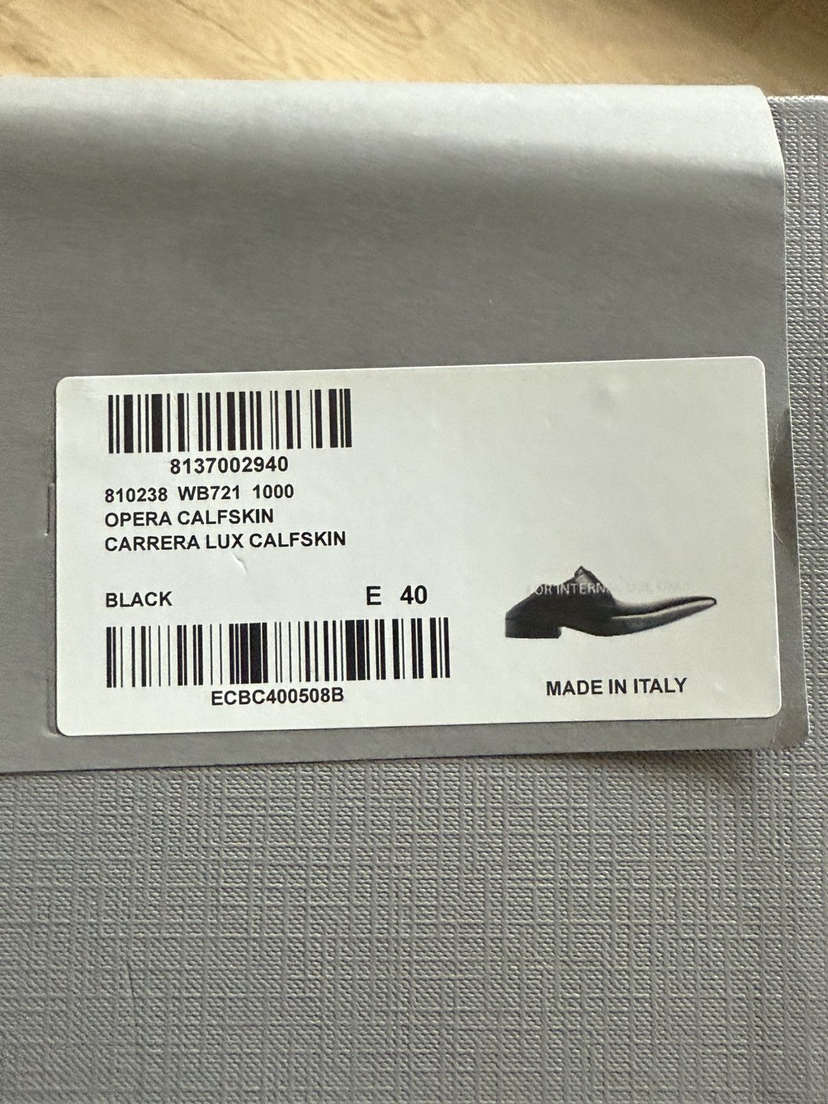 Balenciaga Opera Calfskin Carrera Lux Calfskin