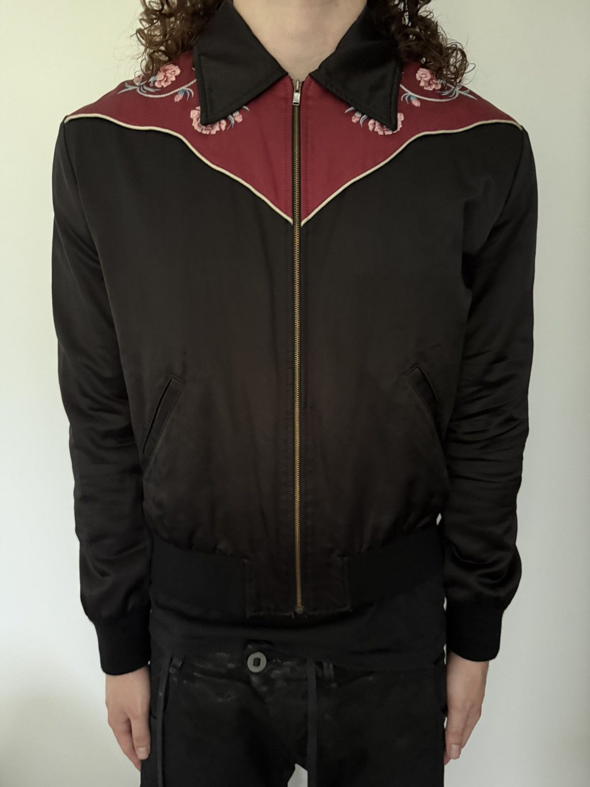 Saint Laurent Paris Saint Laurent Paris Western Bomber Jacket Size US L / EU 52-54 / 3 - 7 Thumbnail
