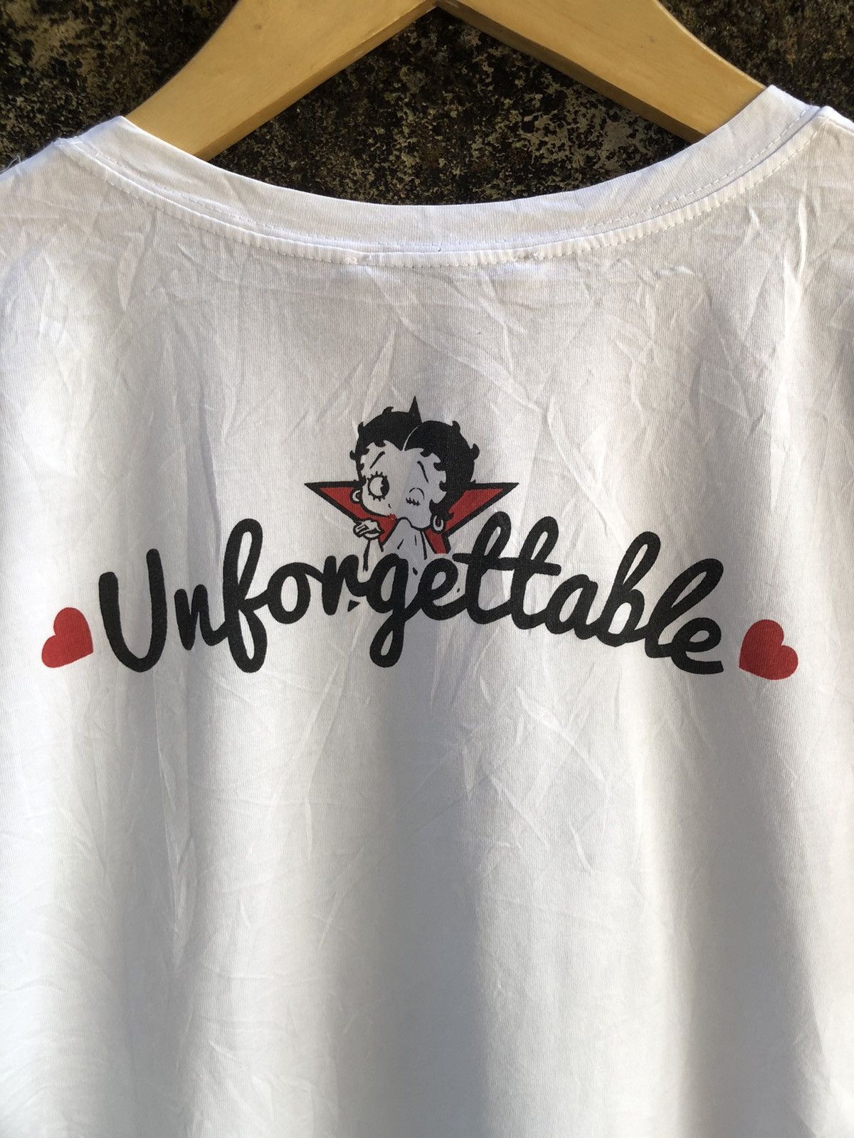 Stradivarius × Vintage Betty Boop x Stradivarius T-Shirt Size M / US 6-8 / IT 42-44 - 4 Thumbnail