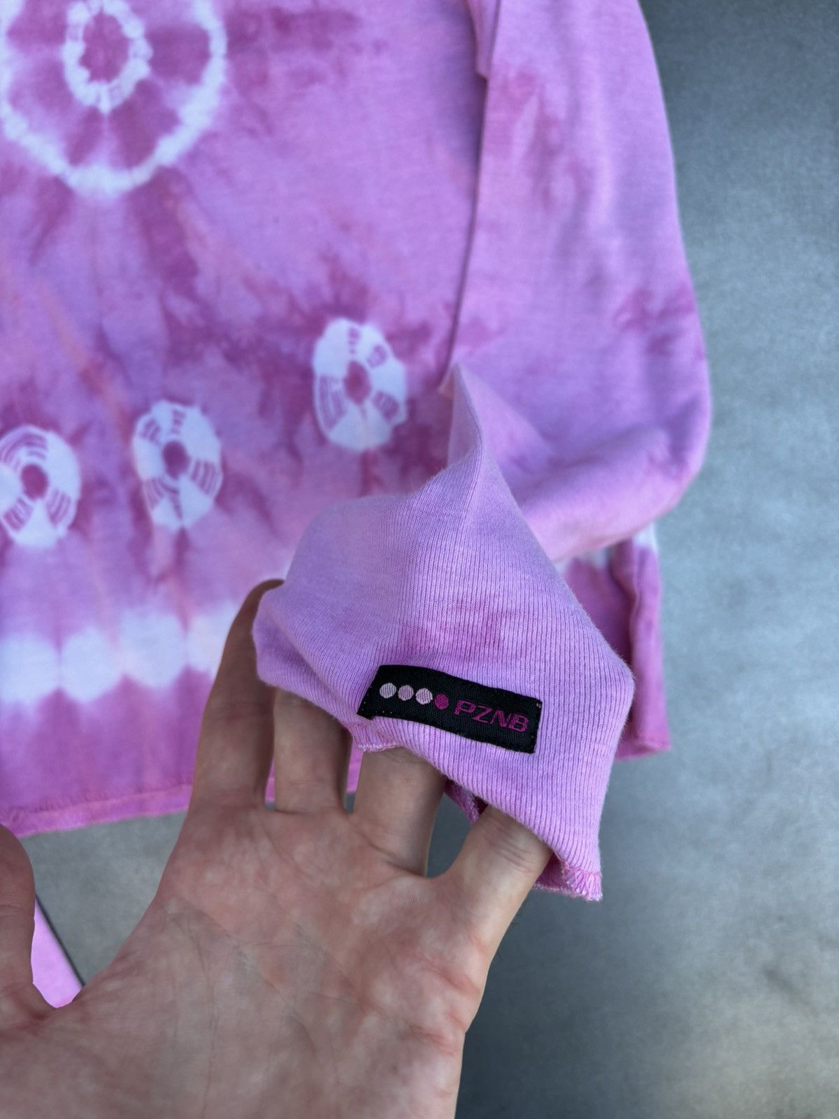 Other × Point Zero × Vintage Y2K Vintage Point Zero x Nicole Benisti Longsleeve Tie Dye Size XS / US 0-2 / IT 36-38 - 3 Thumbnail