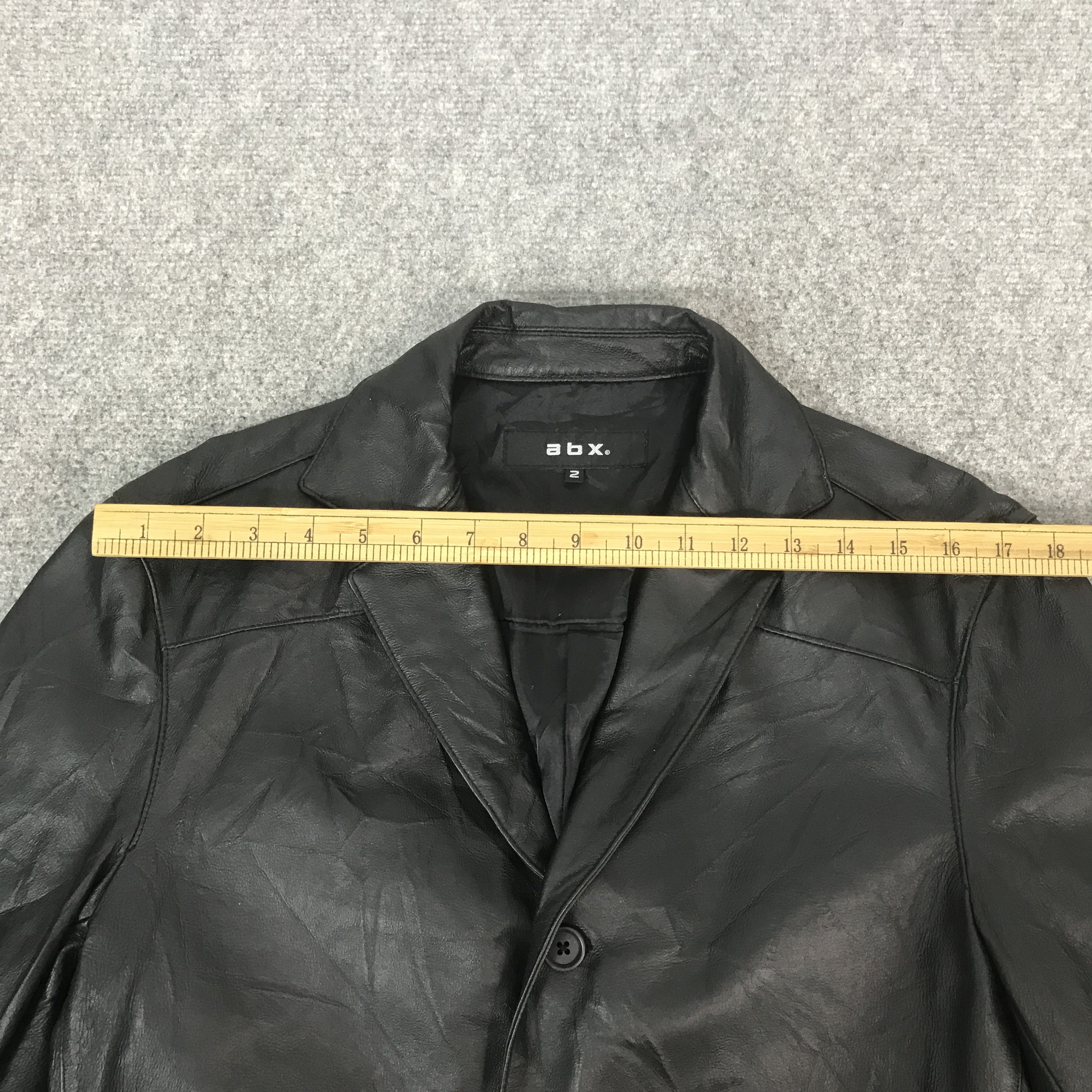 Japanese Brand abx leather punk Style jacket K65B5 Size US M / EU 48-50 / 2 - 5 Thumbnail