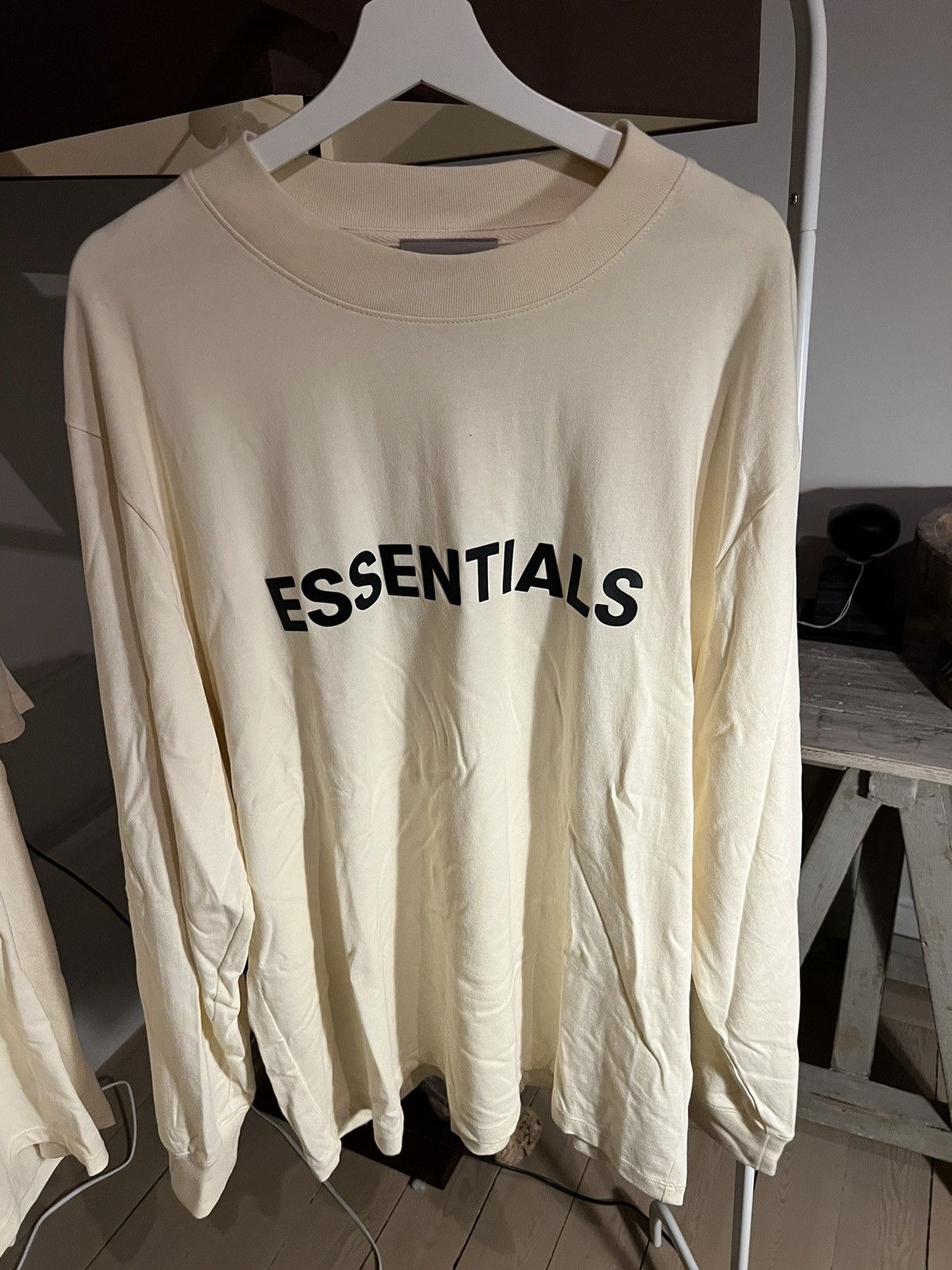 Cream essentials long sleeve tee