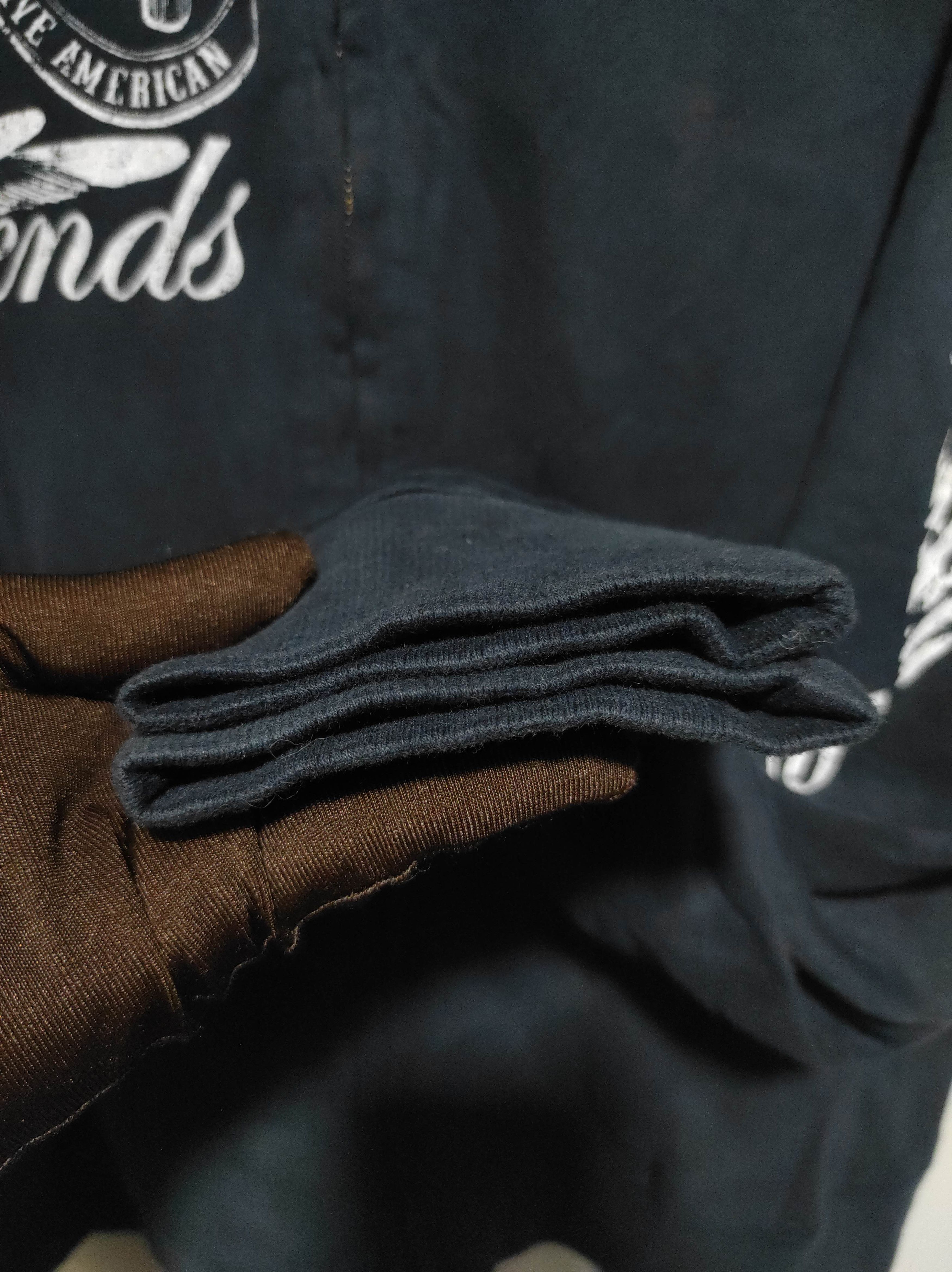 Hysteric Glamour Jeaning Wild Poem Zipper Fur Hoodie LGB style Dark Navy Size US L / EU 52-54 / 3 - 12 Thumbnail