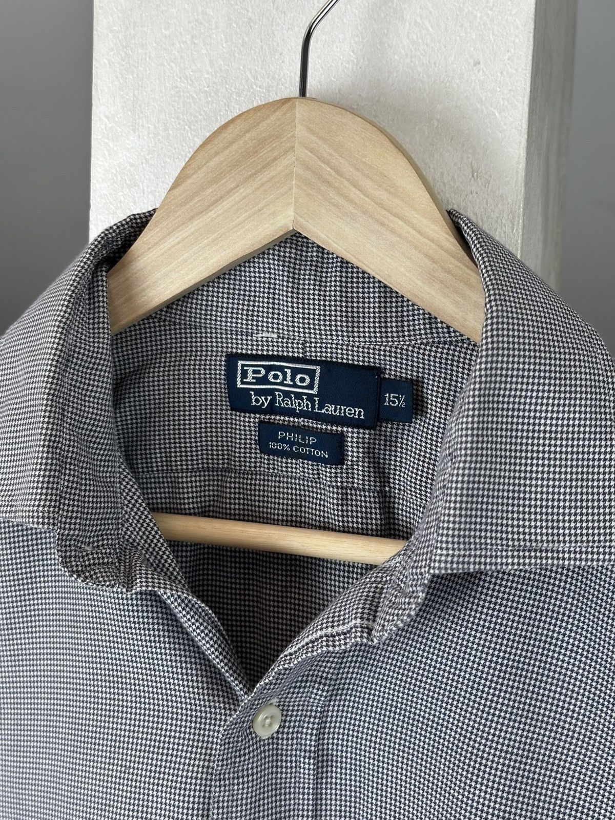 Designer Ralph Lauren Shirt Button Up Striped Vintage Classic Fit Size US M / EU 48-50 / 2 - 5 Thumbnail