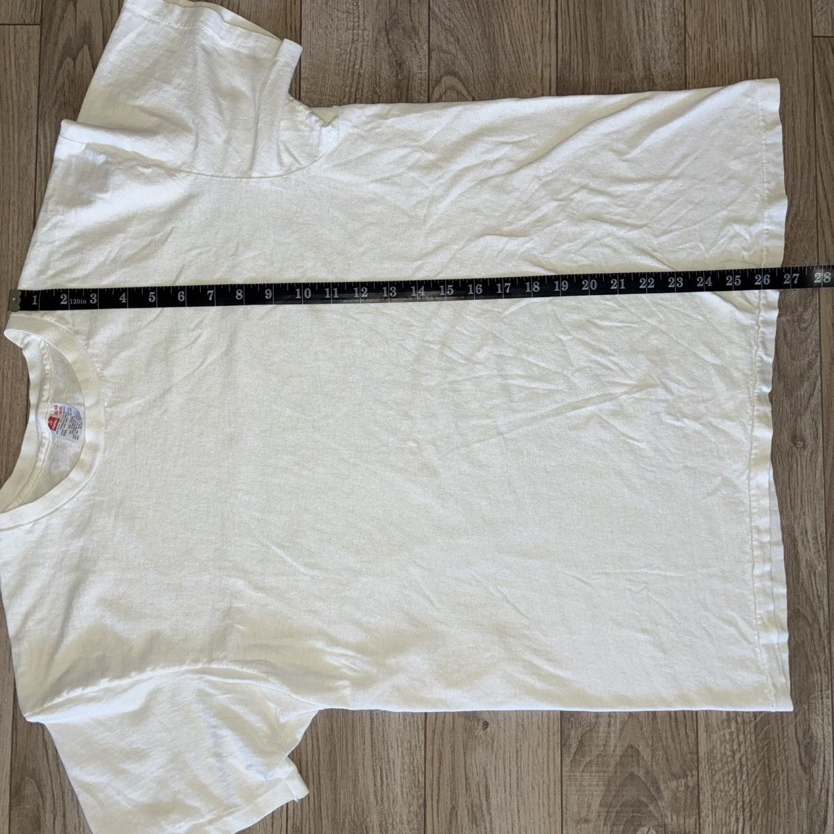 Hanes 90s blank white tee Size US L / EU 52-54 / 3 - 5 Thumbnail