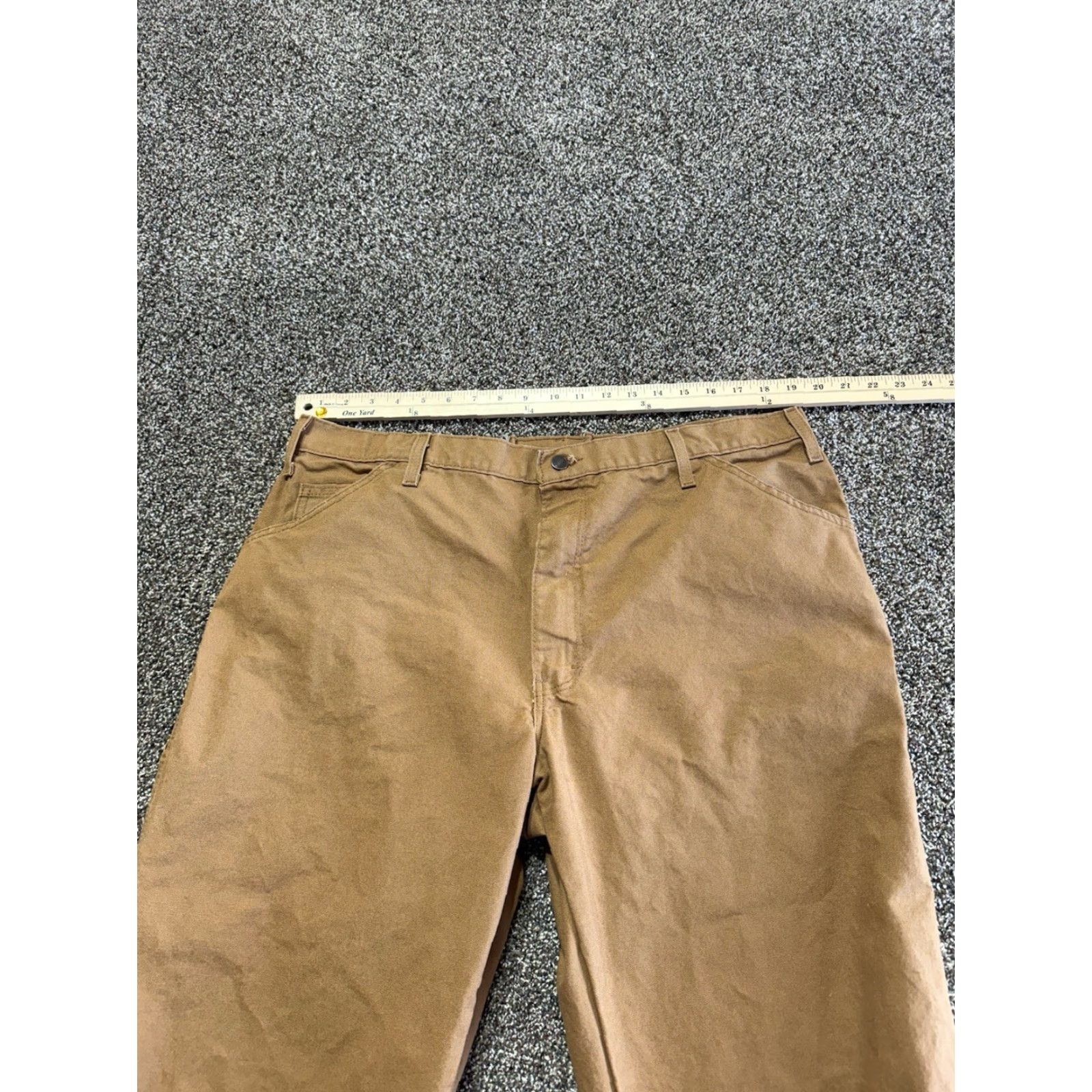 Dickies Dickies Jeans Men 40 Tan Blue Denim Bootcut Relaxed Fit 40x32 Regular Straight N/A Size US 40 / EU 56 - 5 Thumbnail