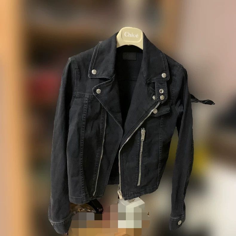 Saint Laurent Paris Saint Laurent Paris Saint Laurent Denim Jacket for Women-2 Size US S / EU 44-46 / 1 - 2 Thumbnail