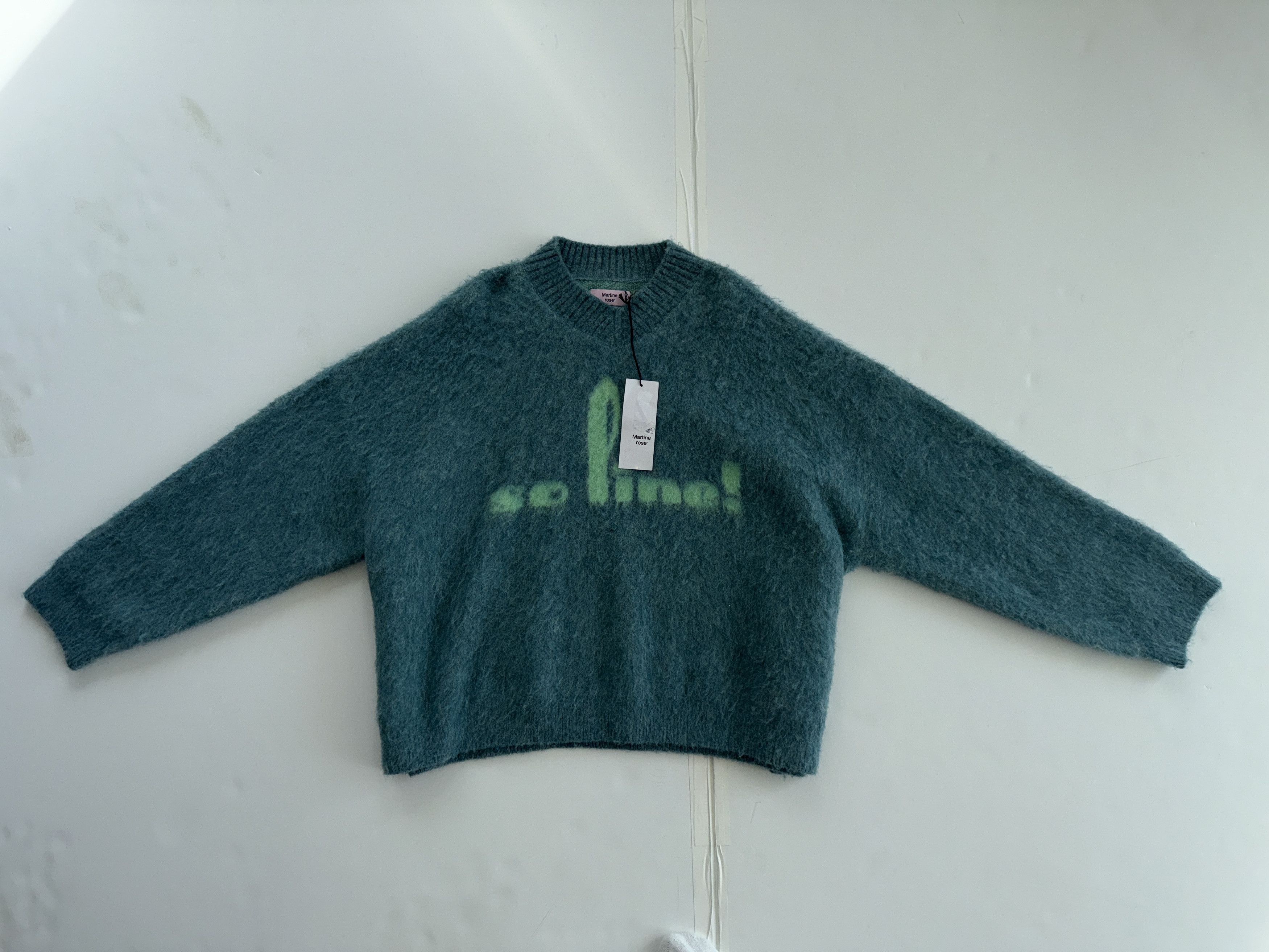 Martine Rose Martine Rose V-Neck Mohair Sweater Size US M / EU 48-50 / 2 - 2 Thumbnail
