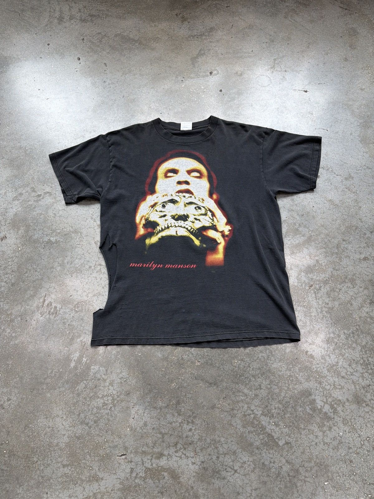 Marilyn Manson Marilyn Manson super star anti christ tee Size US XL / EU 56 / 4 - 1 Thumbnail