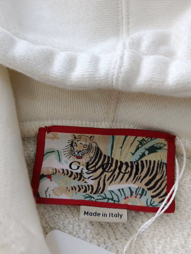 Gucci Gucci Tiger-printed hooded sweatshirt 2504-Nextarrow Size US XXL / EU 58 / 5 - 4 Thumbnail