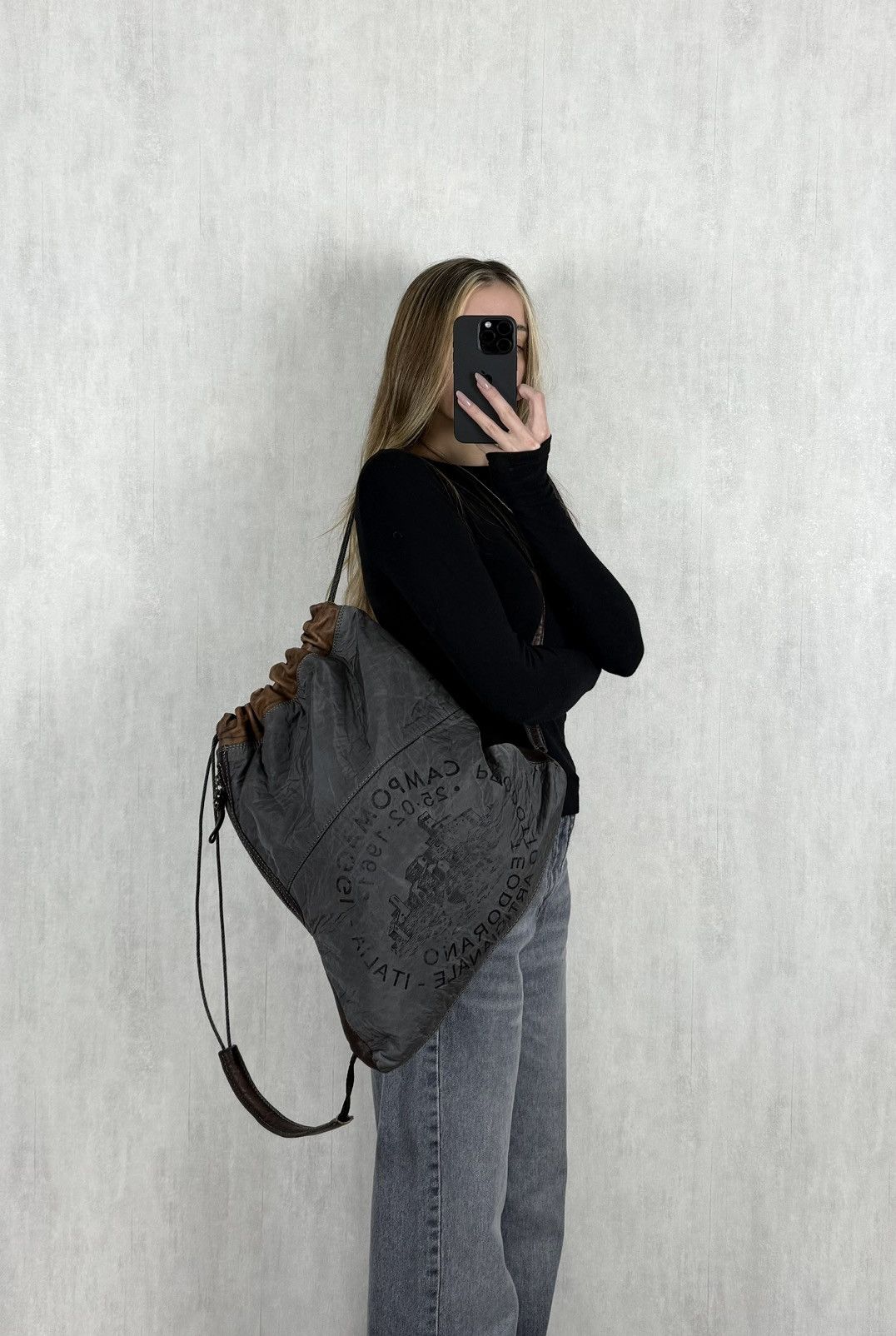 Other Campomaggi Nylon Leather Cloth Backpack Size ONE SIZE - 1 Thumbnail
