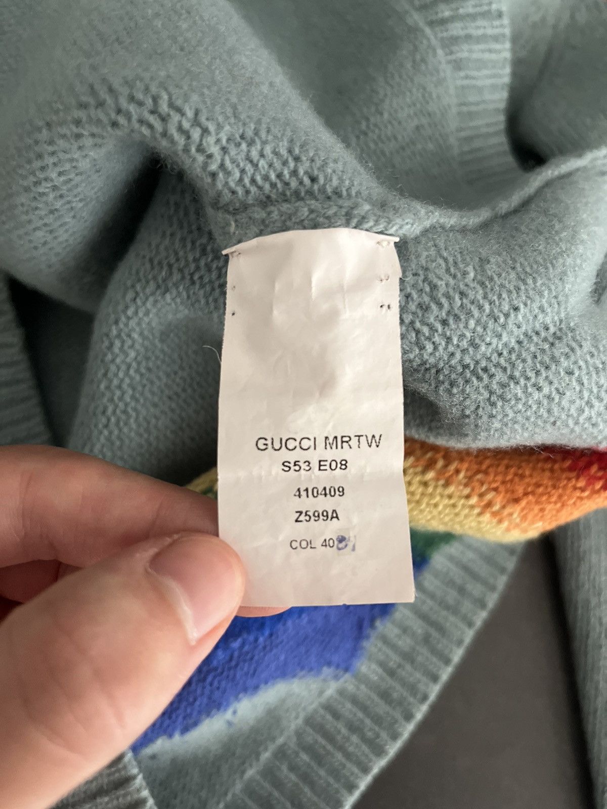 Gucci Sample Gucci by Alessandro Michele Embroidery Knit Size US S / EU 44-46 / 1 - 6 Thumbnail