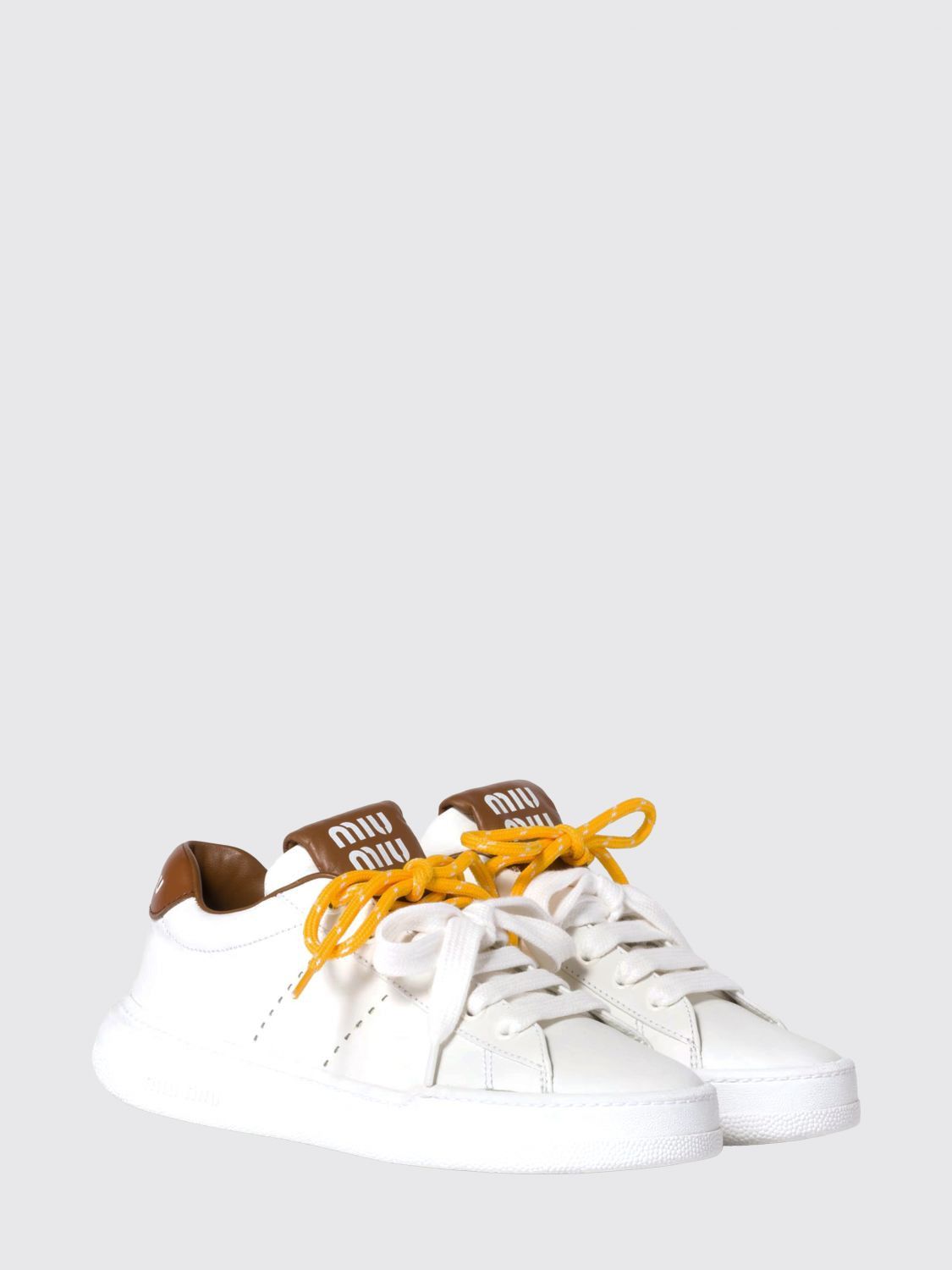 Miu Miu Miu Miu Sneakers Woman White Size US 9 / IT 39 - 1 Preview