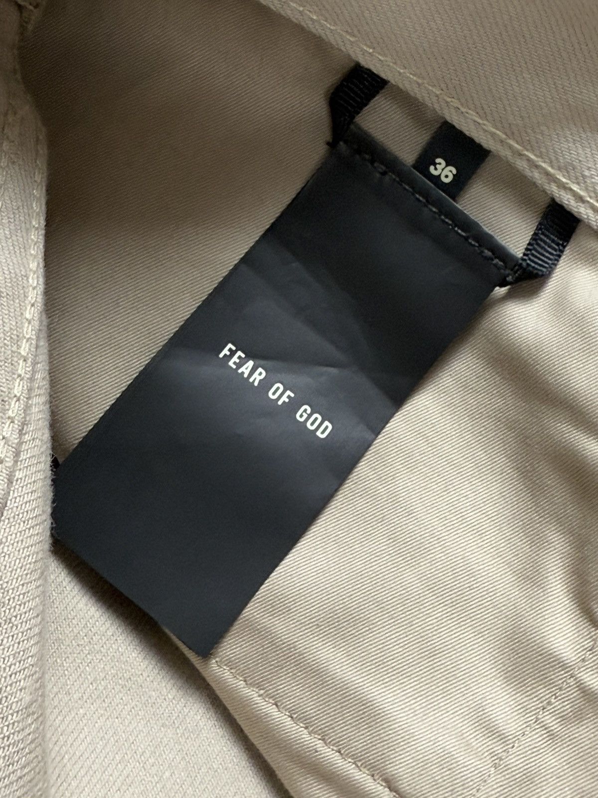 Fear of God Eternal Khaki Denim Pants Size US 36 / EU 52 - 5 Thumbnail