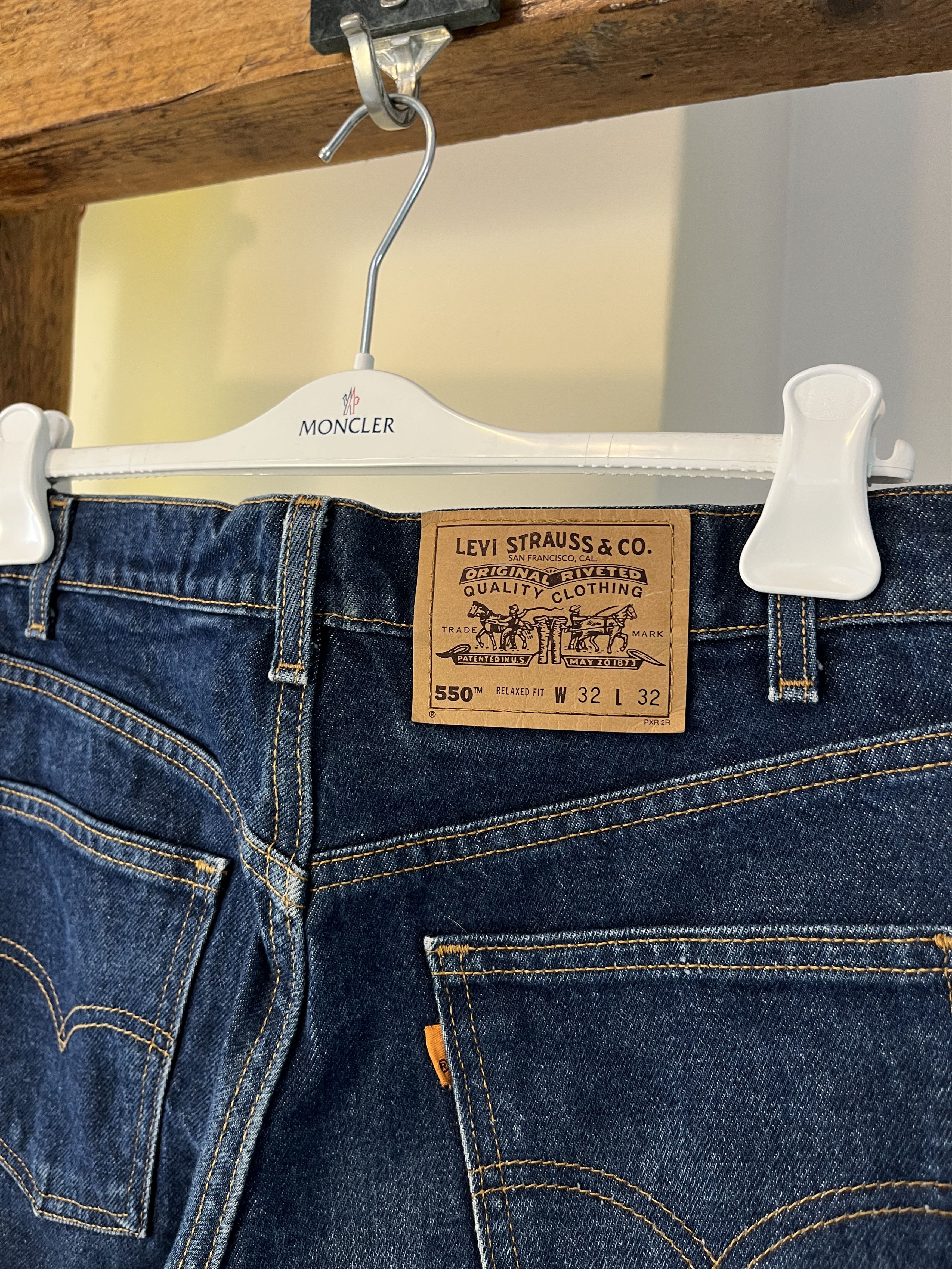 Levi's Vintage 90s Levi's 550 Made in USA 1998 Size US 32 / EU 48 - 4 Thumbnail