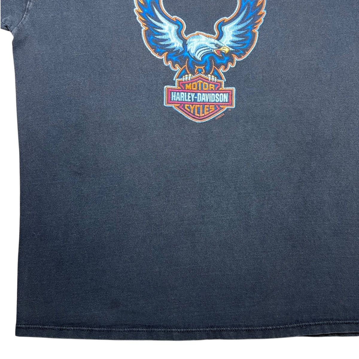 Harley Davidson × Vintage Vintage 1998 Harley Davidson Eagle Emblem Logo Graphic Tee Size US XL / EU 56 / 4 - 6 Thumbnail
