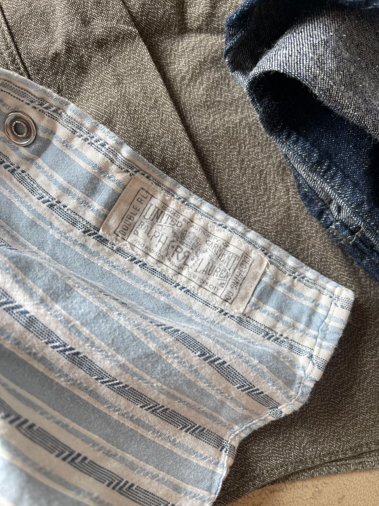 RRL Ralph Lauren RRL Double RL Striped Shirt Size US S / EU 44-46 / 1 - 7 Thumbnail