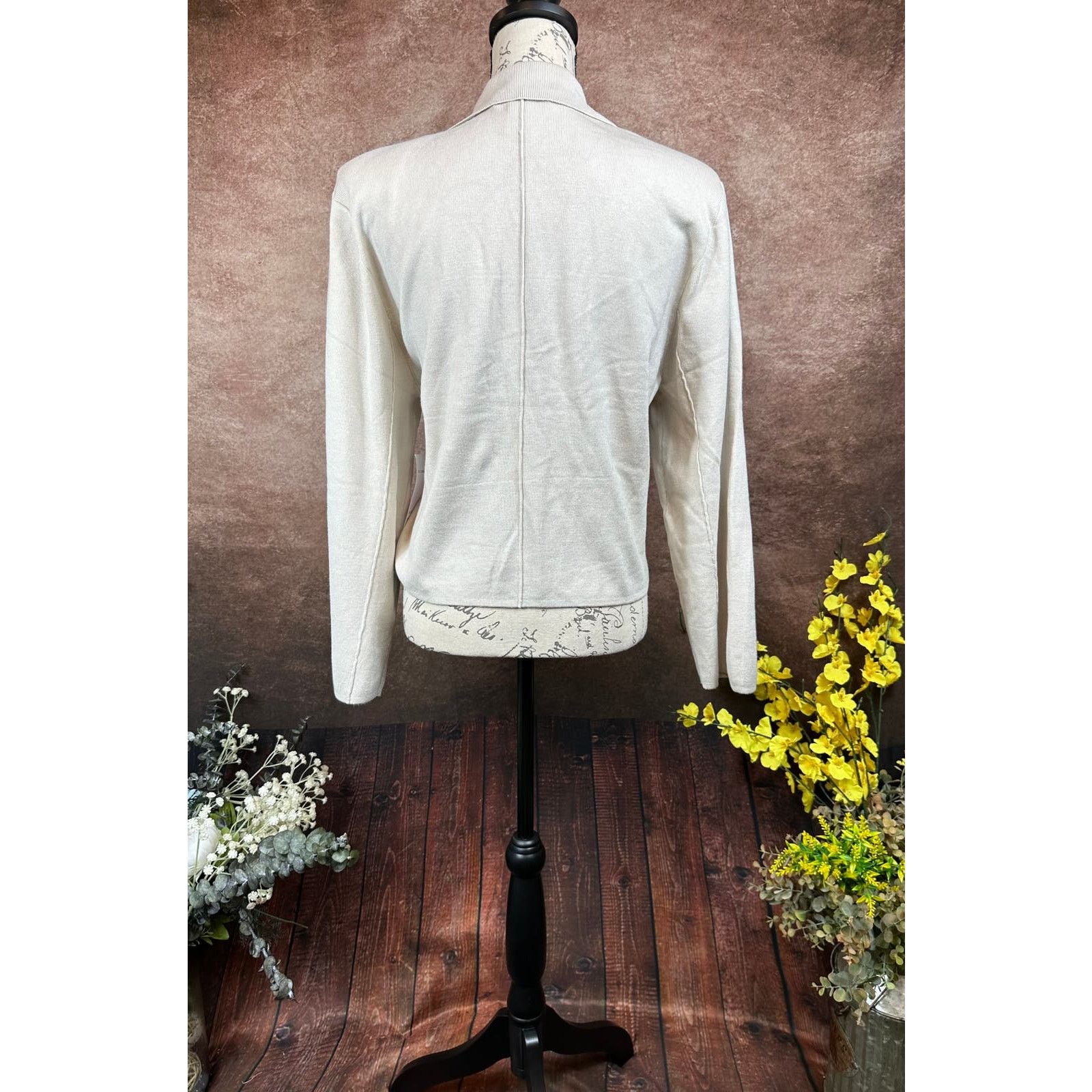 Other Design History One Button Neutral Blazer - Cream - size XXL Size XXL / US 16-18 / IT 52-54 - 10 Thumbnail