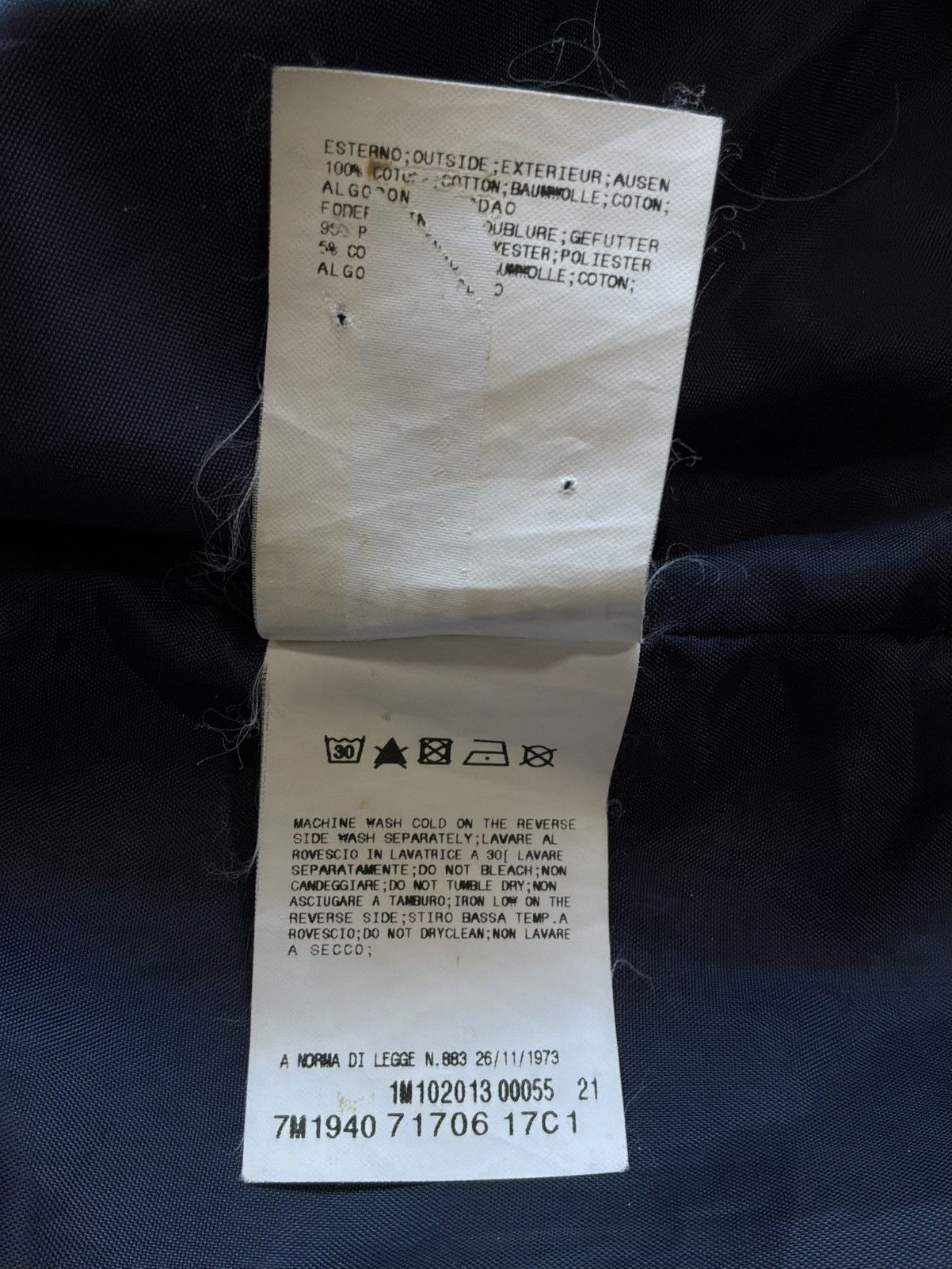 Balmain 2010s Pierre Balmain - Distressed Denim Biker Jacket Size US M / EU 48-50 / 2 - 12 Thumbnail