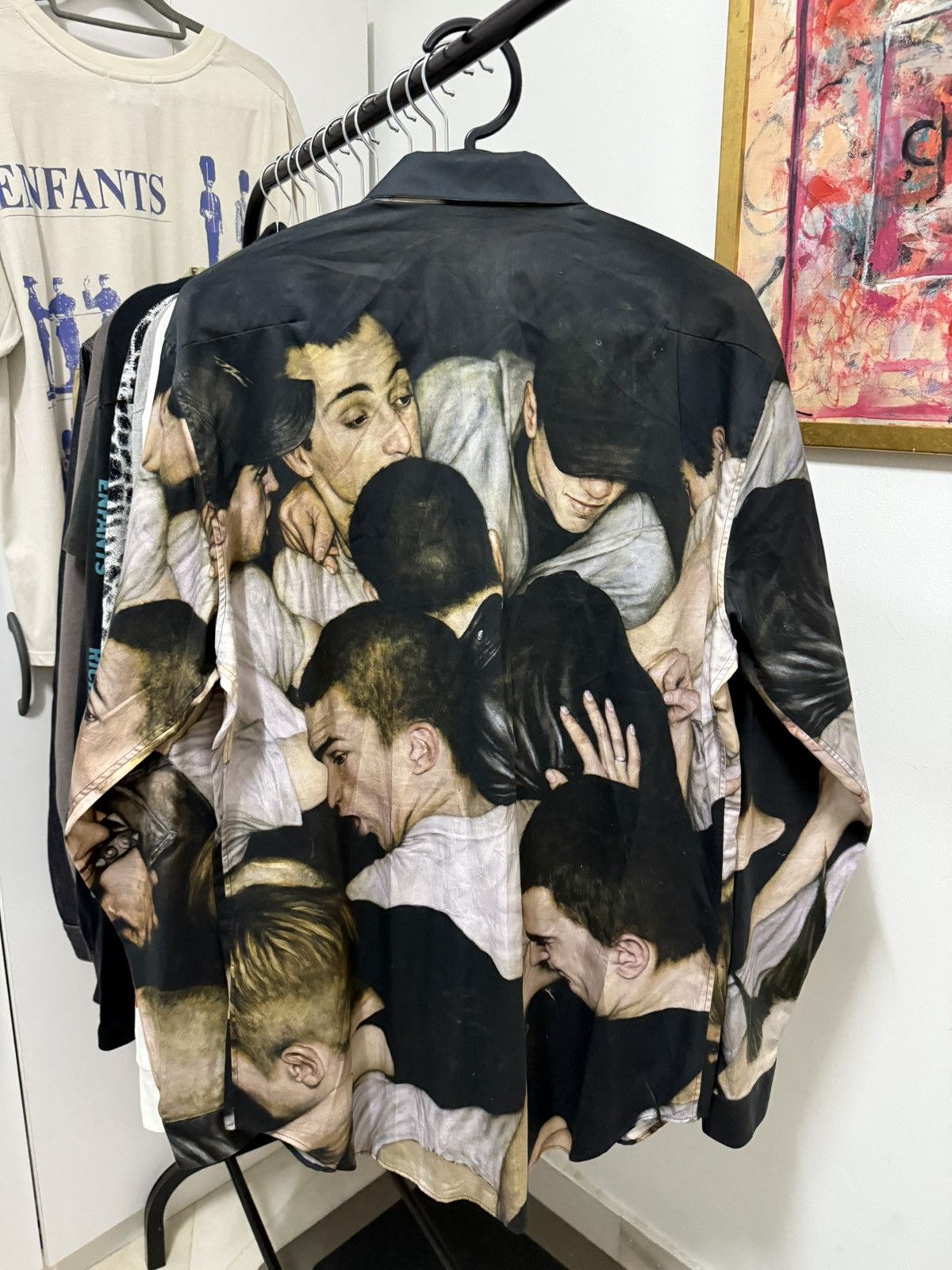 Dior FW17 Runway Dior Homme Dan witz "moshpit" Shirt Size US M / EU 48-50 / 2 - 5 Thumbnail