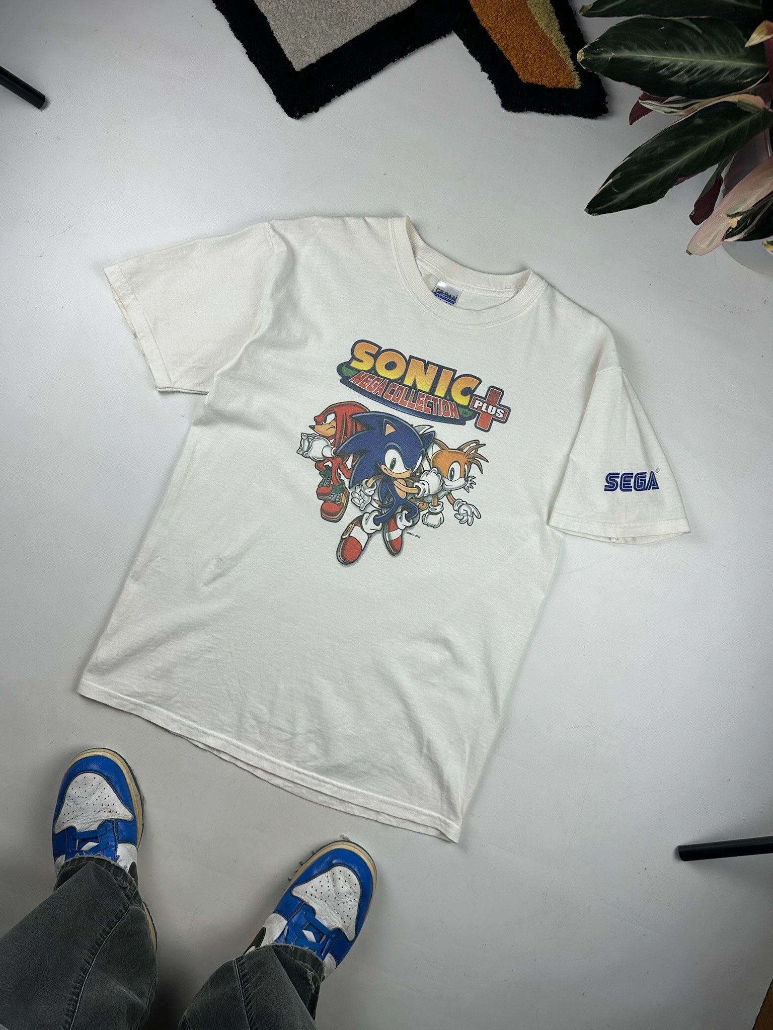 The Game Sonic The Hedgehog “Mega Collection Plus” Promo Tee 2004 Size US M / EU 48-50 / 2 - 1 Thumbnail