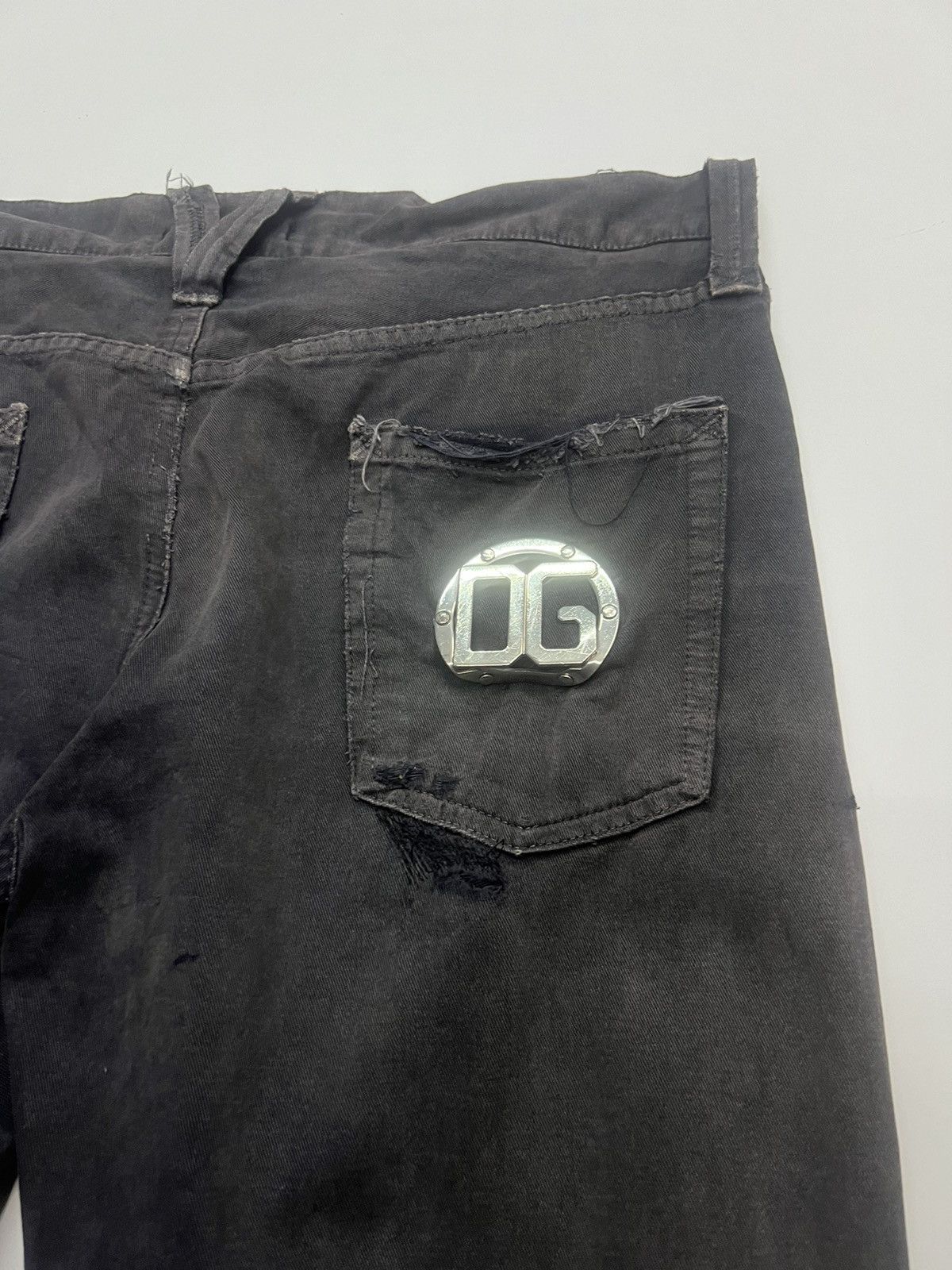 Dolce & Gabbana Dolce & Gabbana Distress Pants Size 38 Size US 38 / EU 54 - 8 Thumbnail