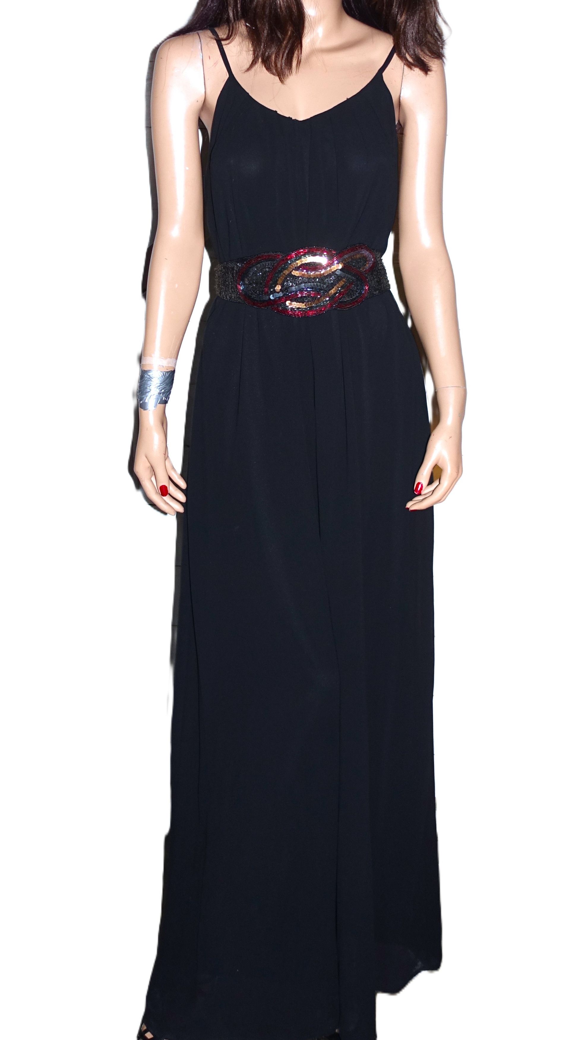 Other Dress Day Black Wide Leg Jumpsuit S NWT Size 32" / US 10 / IT 46 - 3 Thumbnail