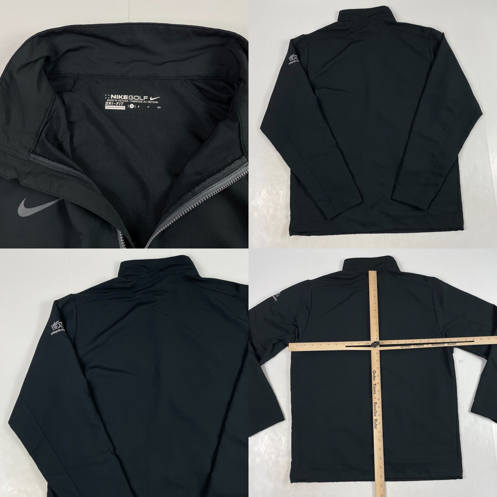 Nike Nike Dri-FIT Shirt Mens Small Black 1/4 Zip Pullover Running Gym Workout Training Activewear Golfing Holiday? Size US S / EU 44-46 / 1 - 8 Thumbnail