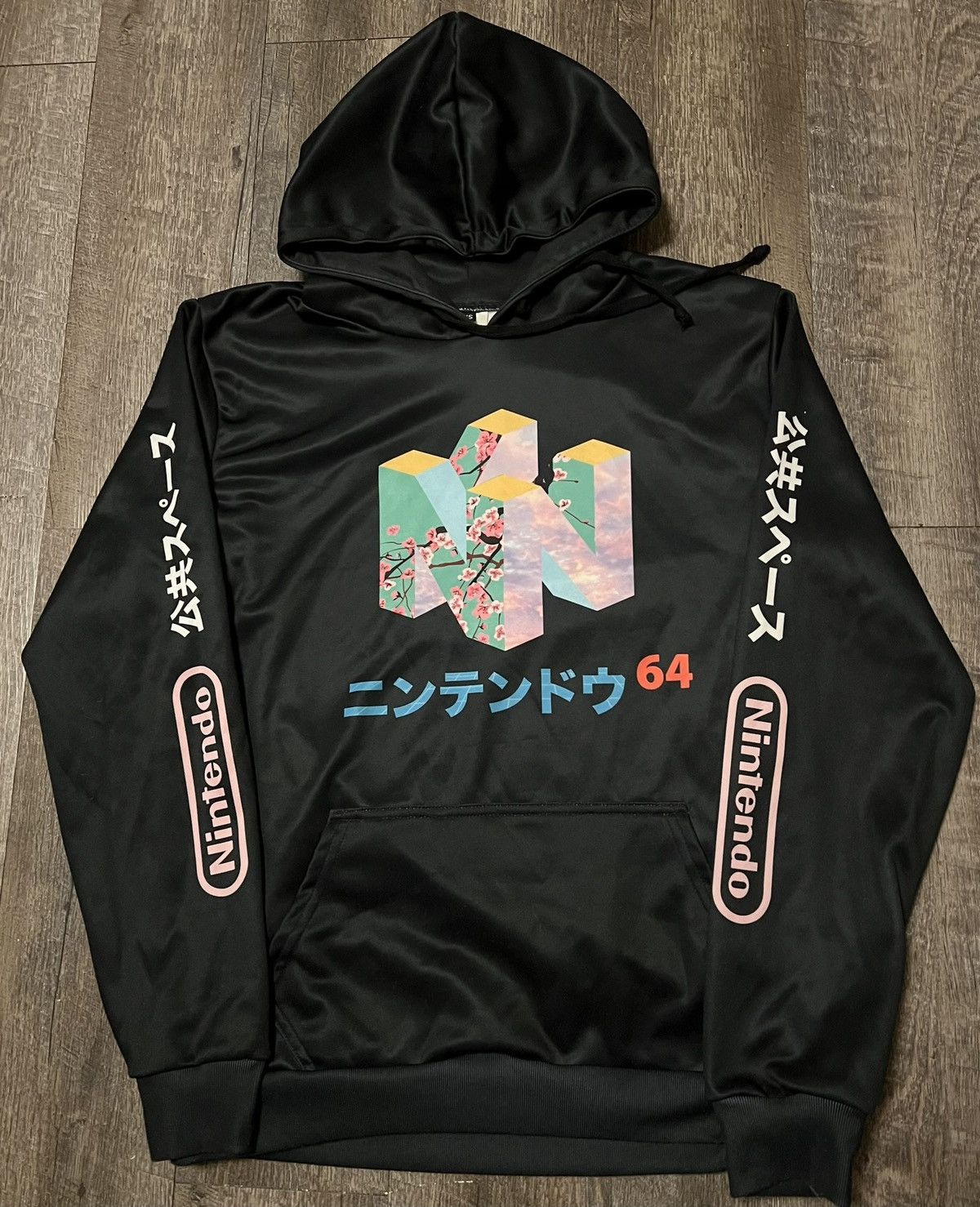 Nintendo Nintendo 64 N64 Vaporwave Hoodie size Medium Size US M / EU 48-50 / 2 - 1 Thumbnail
