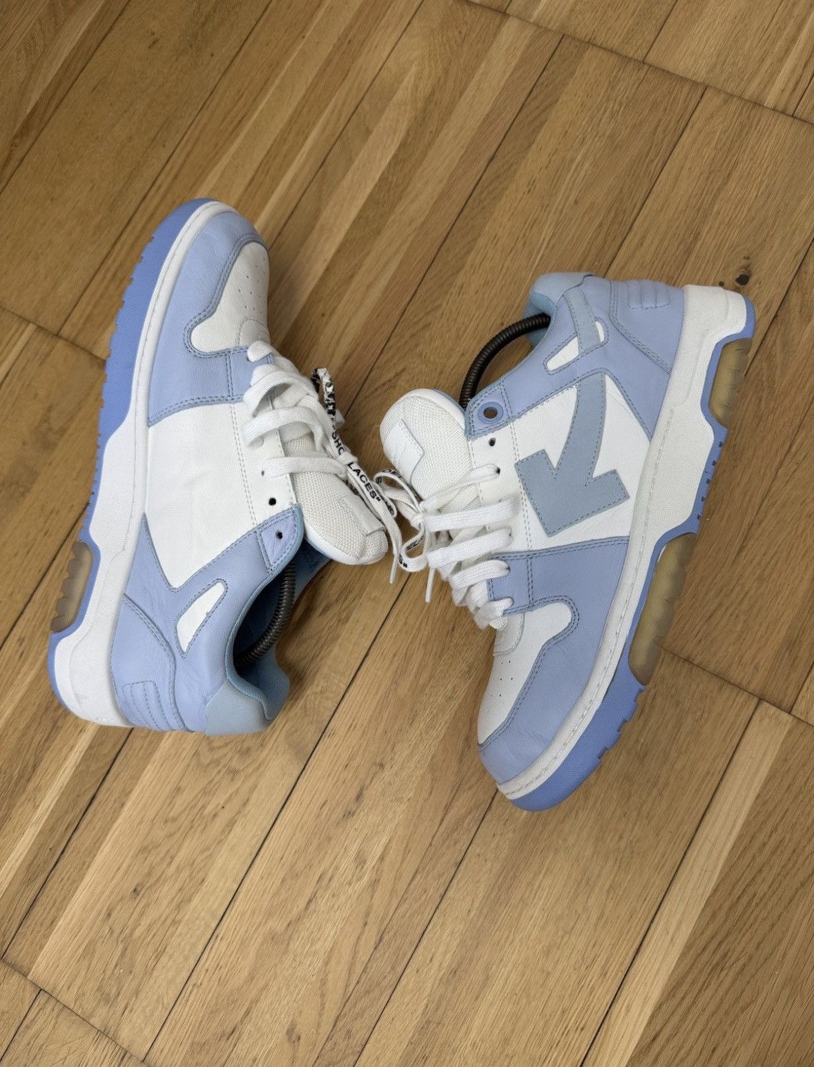 Off-White Off White Out of Office Low 'Light Blue' | SOLID CONDITION Size US 10.5 / EU 43-44 - 4 Thumbnail