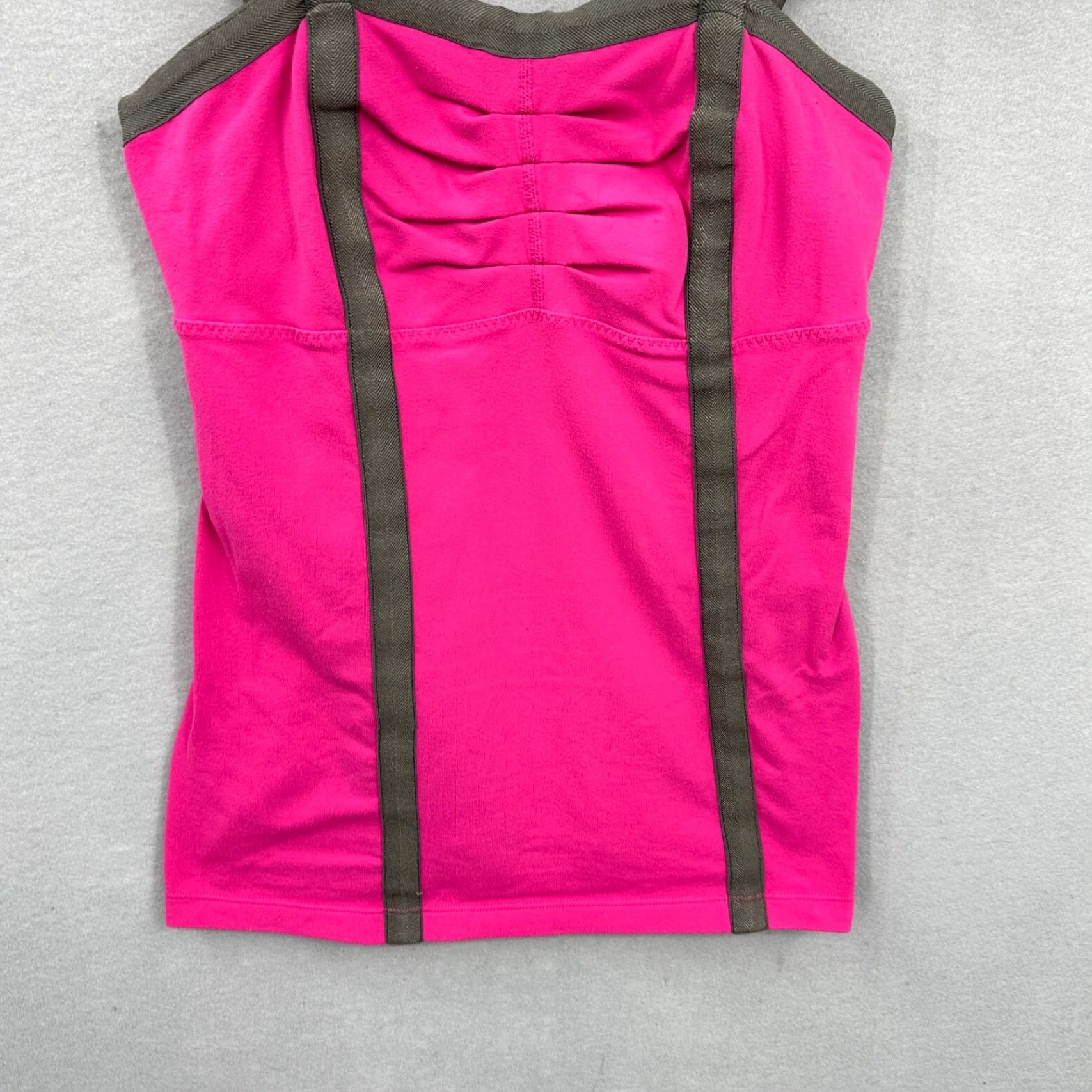 Lululemon Lululemon Insight Double Strap Tank Top Womens 6 Pink Ruched Strappy Preppy Size M / US 6-8 / IT 42-44 - 3 Thumbnail