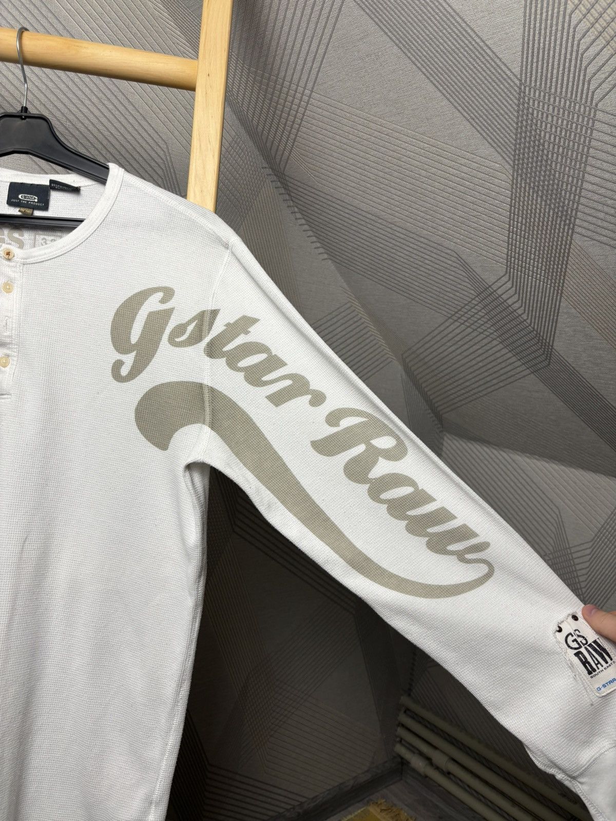 G-Star Vintage G-Star Raw Y2K longsleeve big logo size L Size US L / EU 52-54 / 3 - 2 Thumbnail