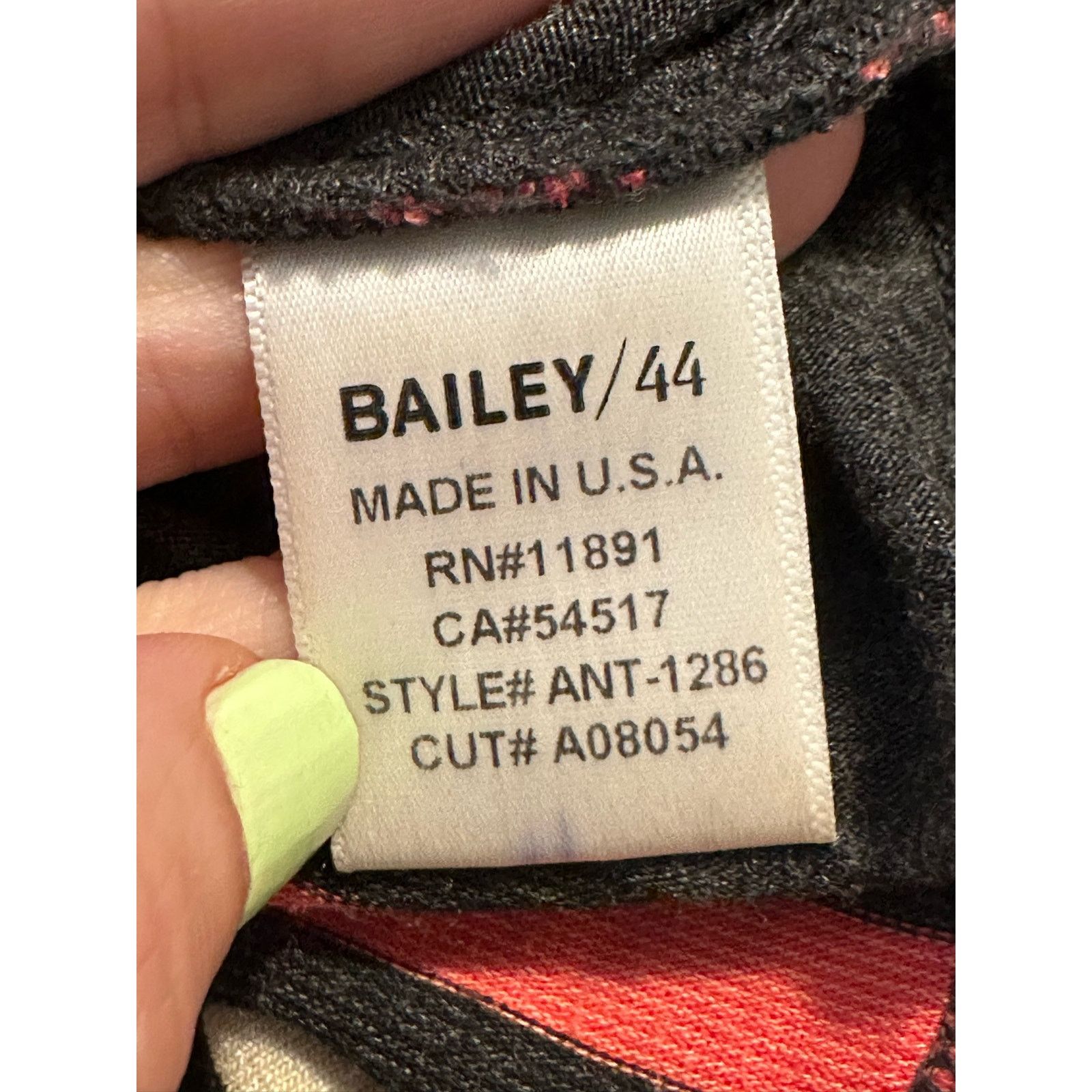 Bailey 44 Bailey/44 Striped Knit Column Midi Dress Size S Size S / US 4 / IT 40 - 5 Thumbnail