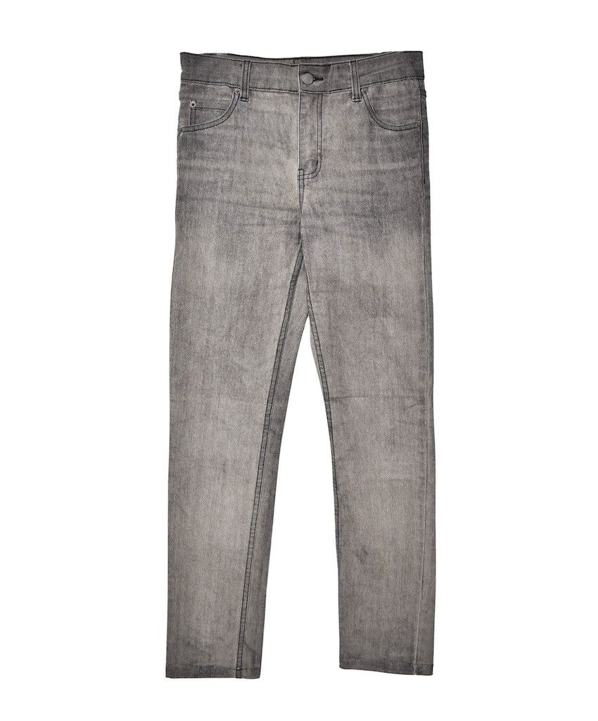 Japanese Brand black denim pants 23483 - 496 50 Size US 31 - 1 Thumbnail