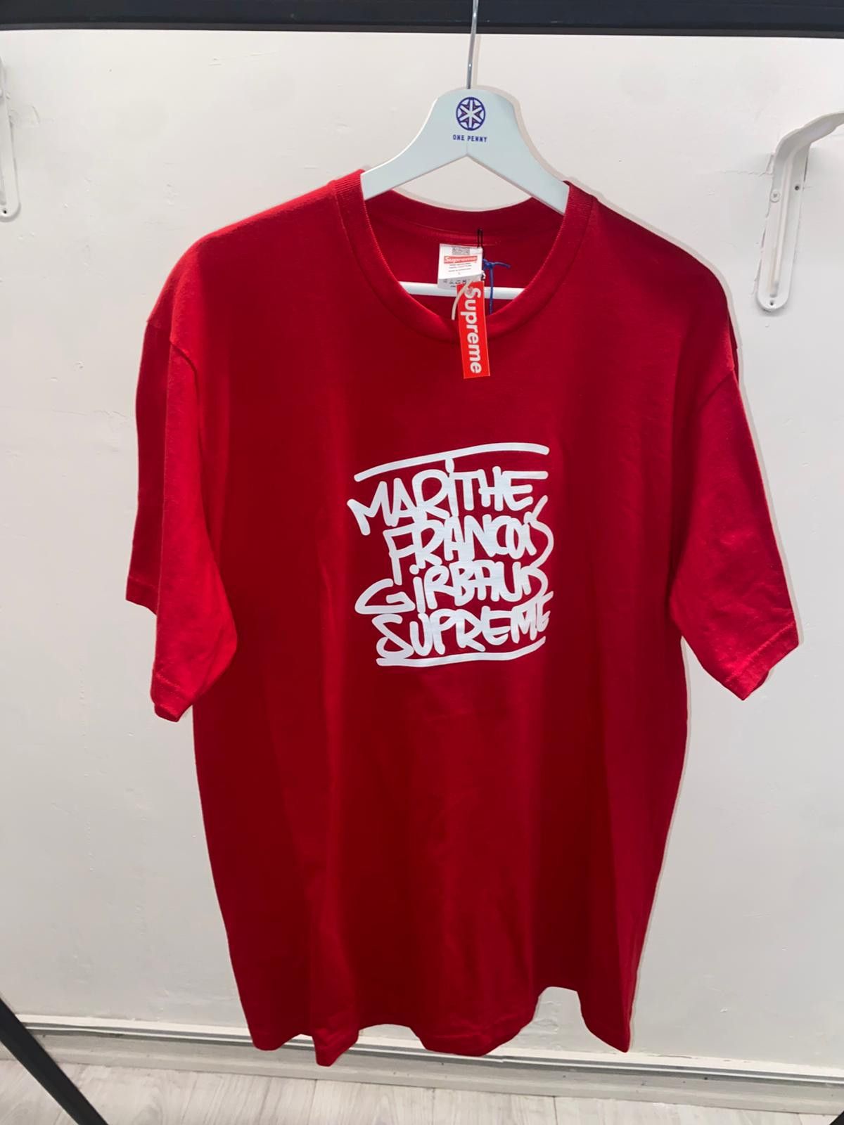 Supreme Supreme® x Marithé + François Girbaud Tee Size US L / EU 52-54 / 3 - 1 Thumbnail