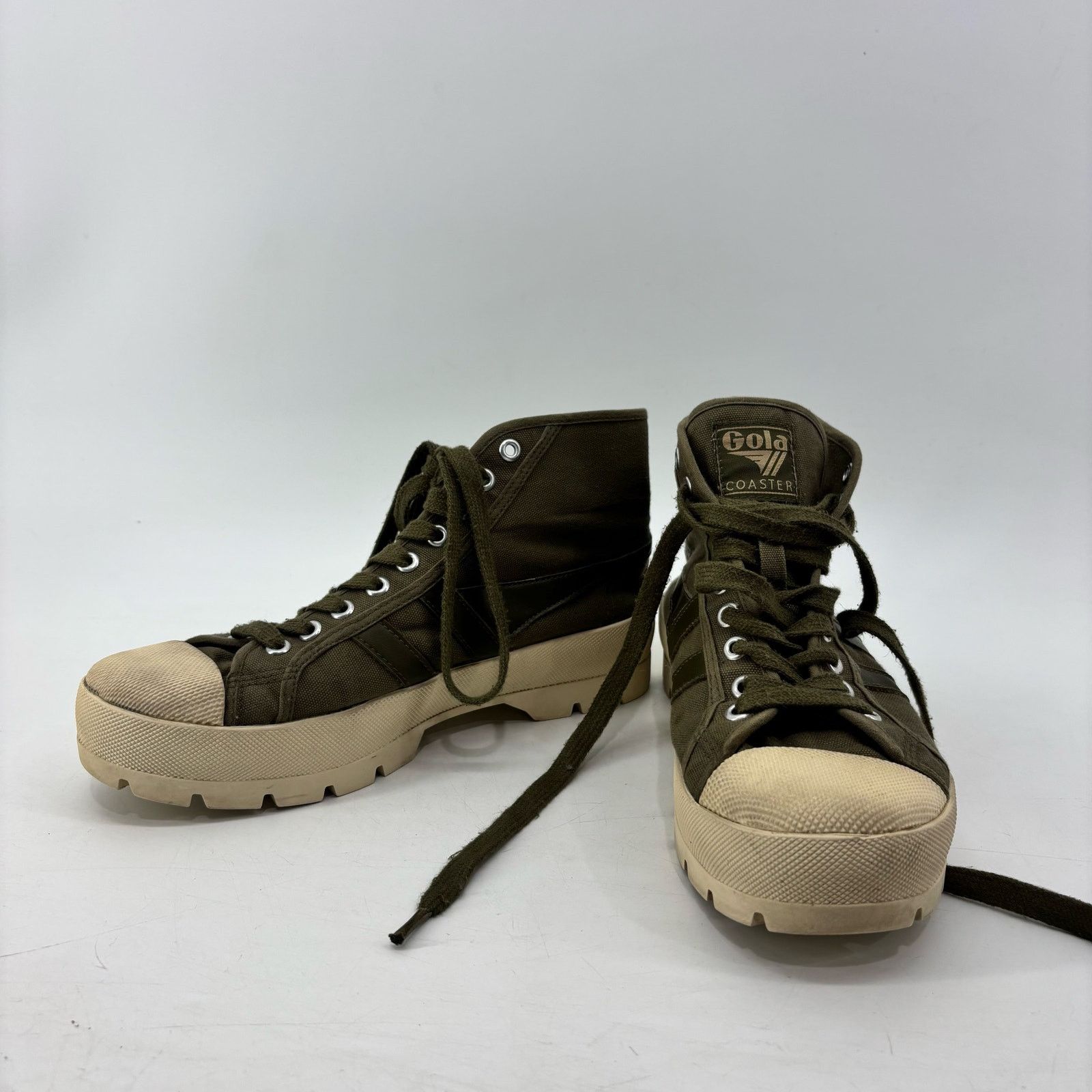 Gola Gola Womens Size 9 Coaster Peak Olive Green Sneakers Lace Up Size US 9 / IT 39 - 10 Thumbnail