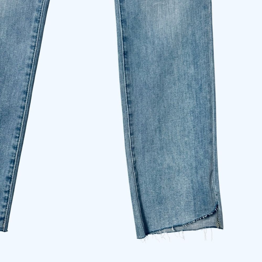 Frame NWT New $198 FRAME High Waist Step Hem Straight Leg Wilson Size 26" / US 2 / IT 38 - 5 Thumbnail