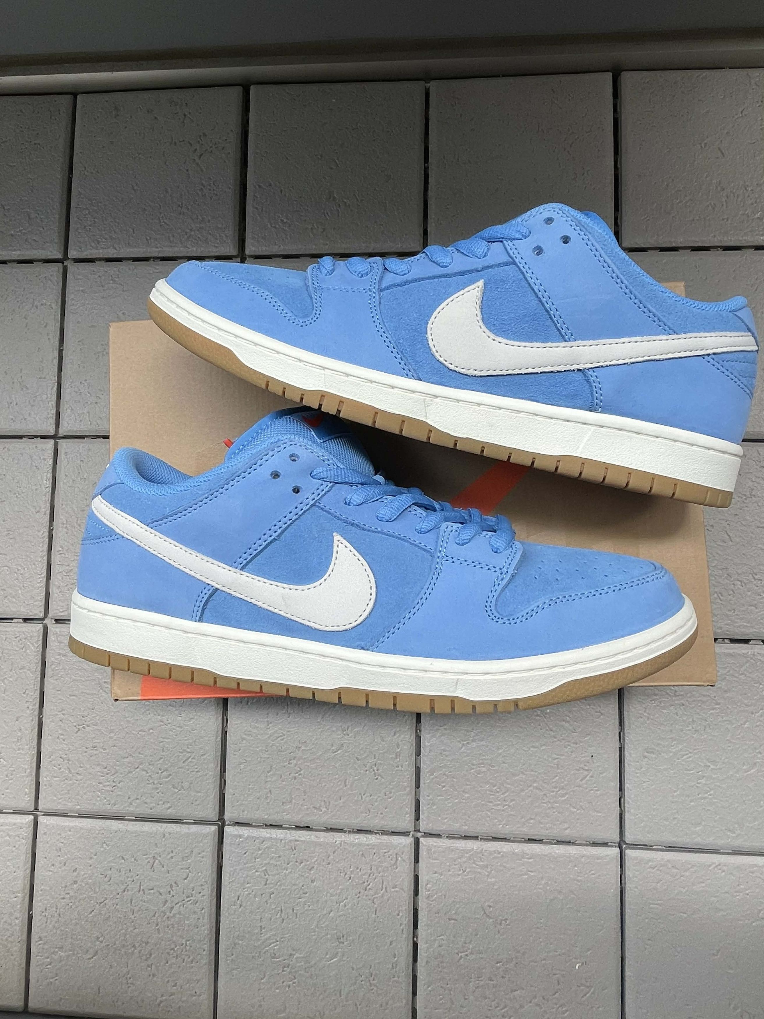 Nike Nike Sb Dunk Low ISO University Blue UNC Gum US13 Size US 13 / EU 46 - 7 Thumbnail